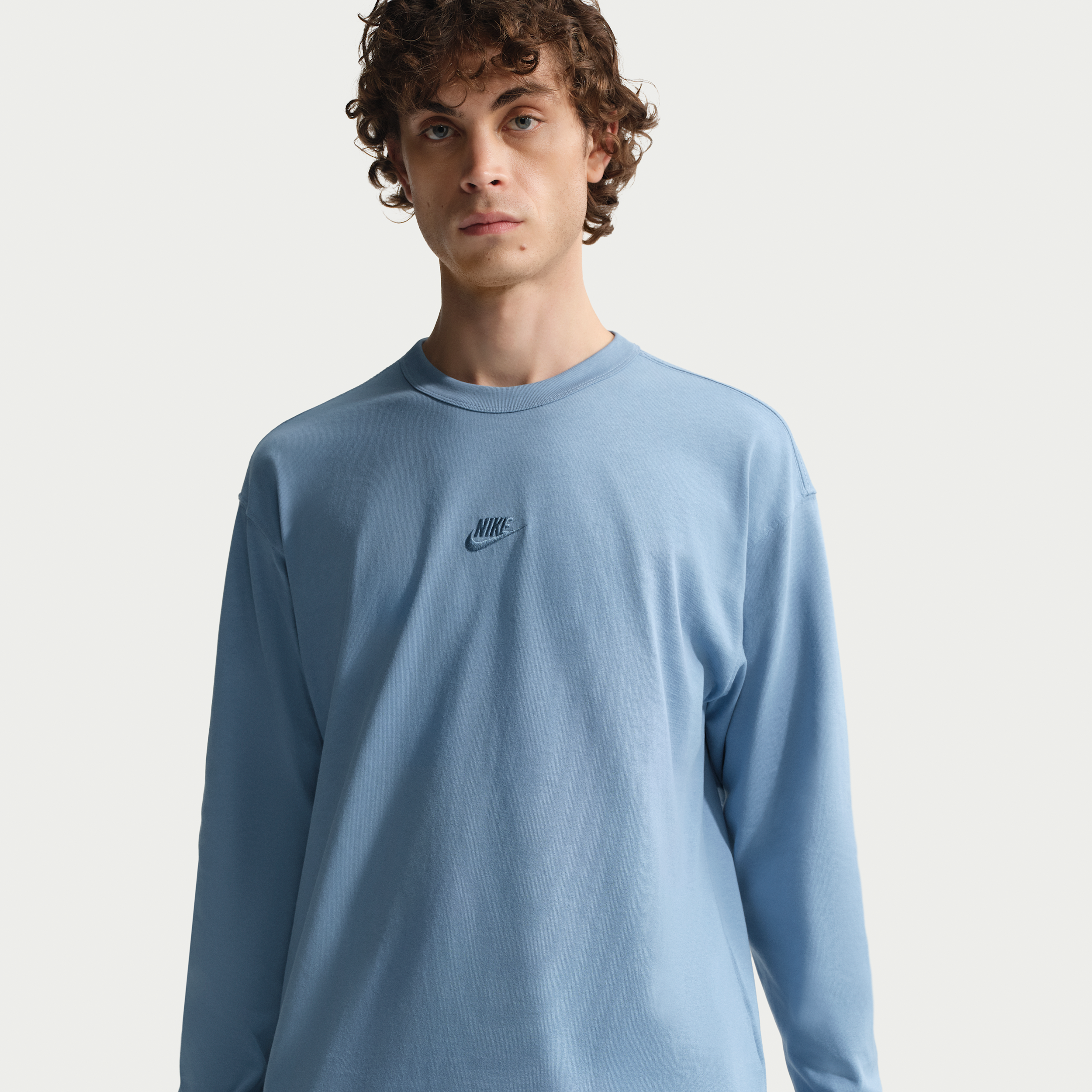 Thumbnail - Nike Premium Essentials Longsleeve für Herren - Blau