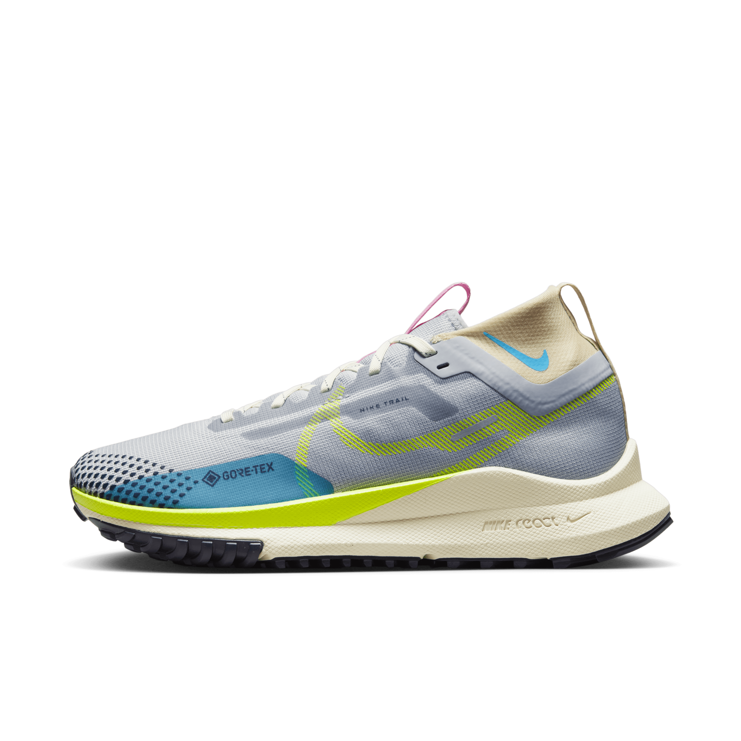 Nike Pegasus Trail 4 GORE-TEX wasserfester Trail-Laufschuh für Damen - Grau - DJ7929-002