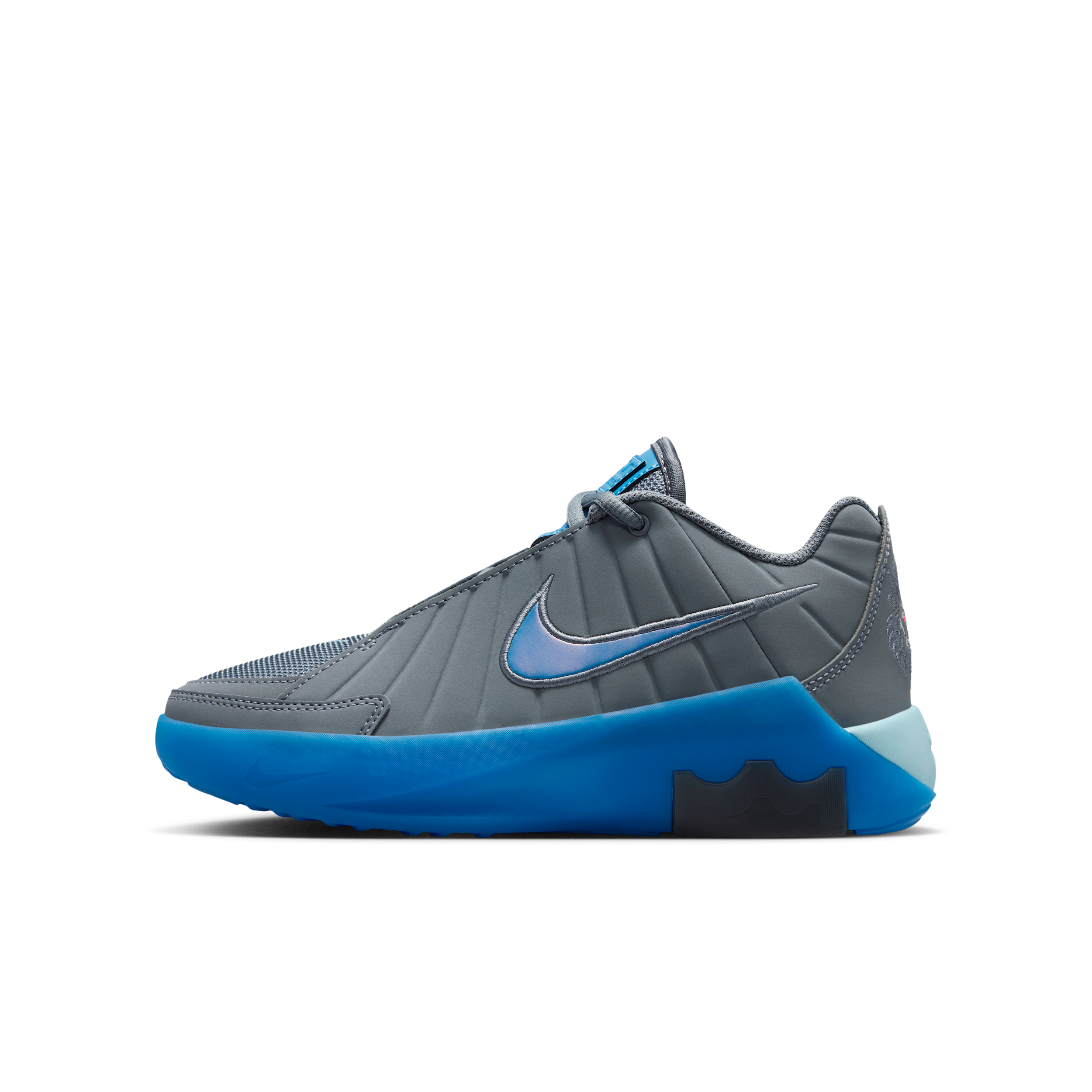 Scarpa da basket LeBron Witness 9 - Ragazzo/a - Grigio