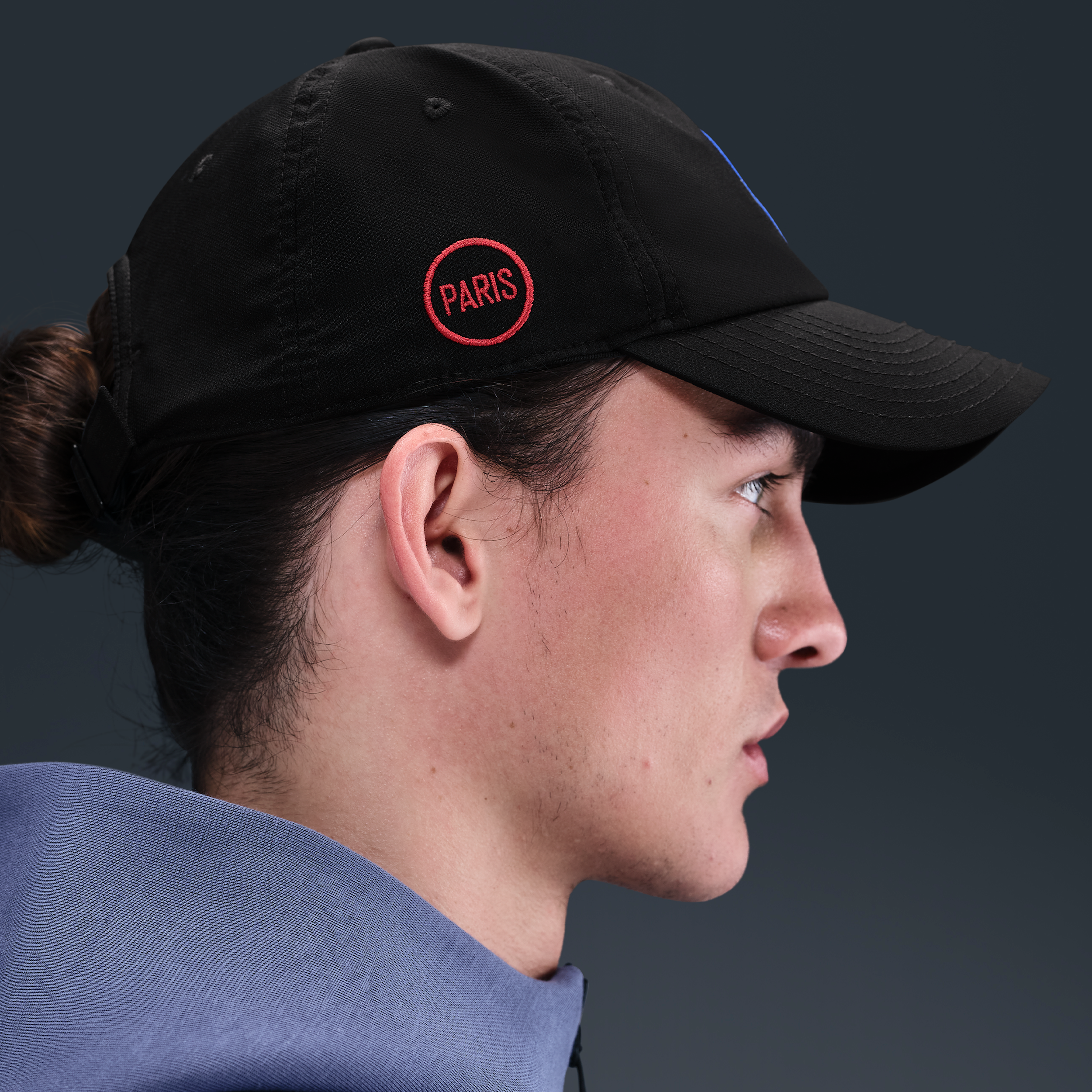 Thumbnail - Paris Saint-Germain 2025/2026 Nike Club Cap US CB L T90 - Schwarz