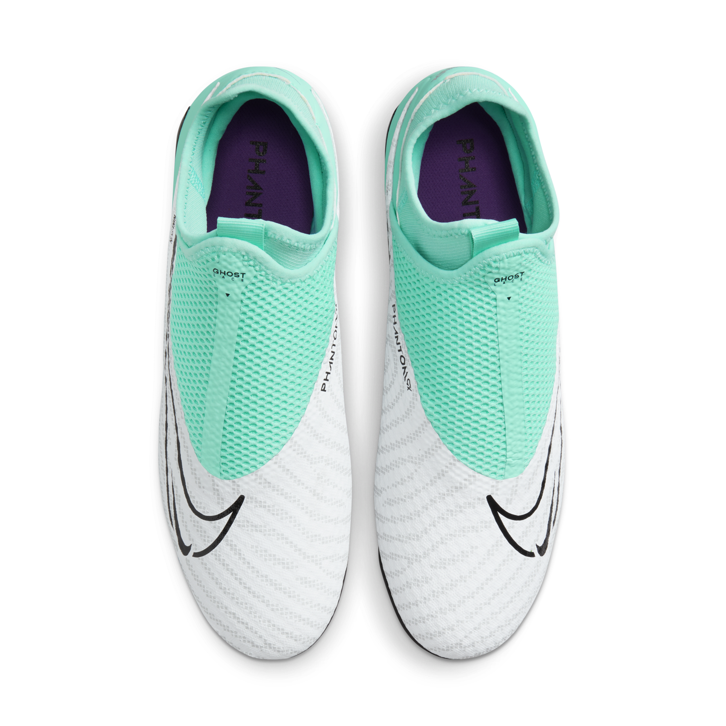 Nike Phantom GX Academy high-top voetbalschoen (meerdere ondergronden) Groen