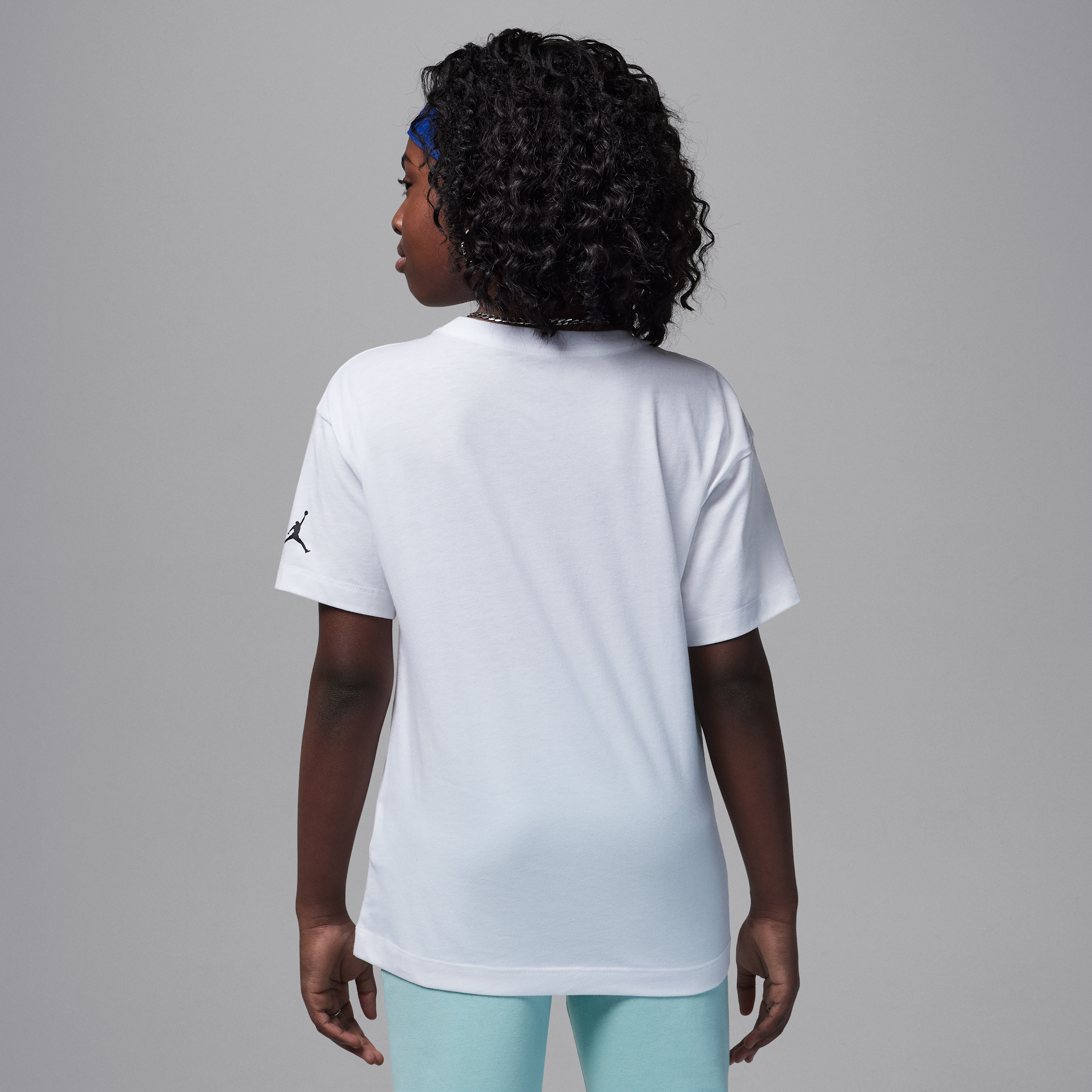 Thumbnail - Jordan Poolside Jumpman T-Shirt (ältere Kinder) - Weiß