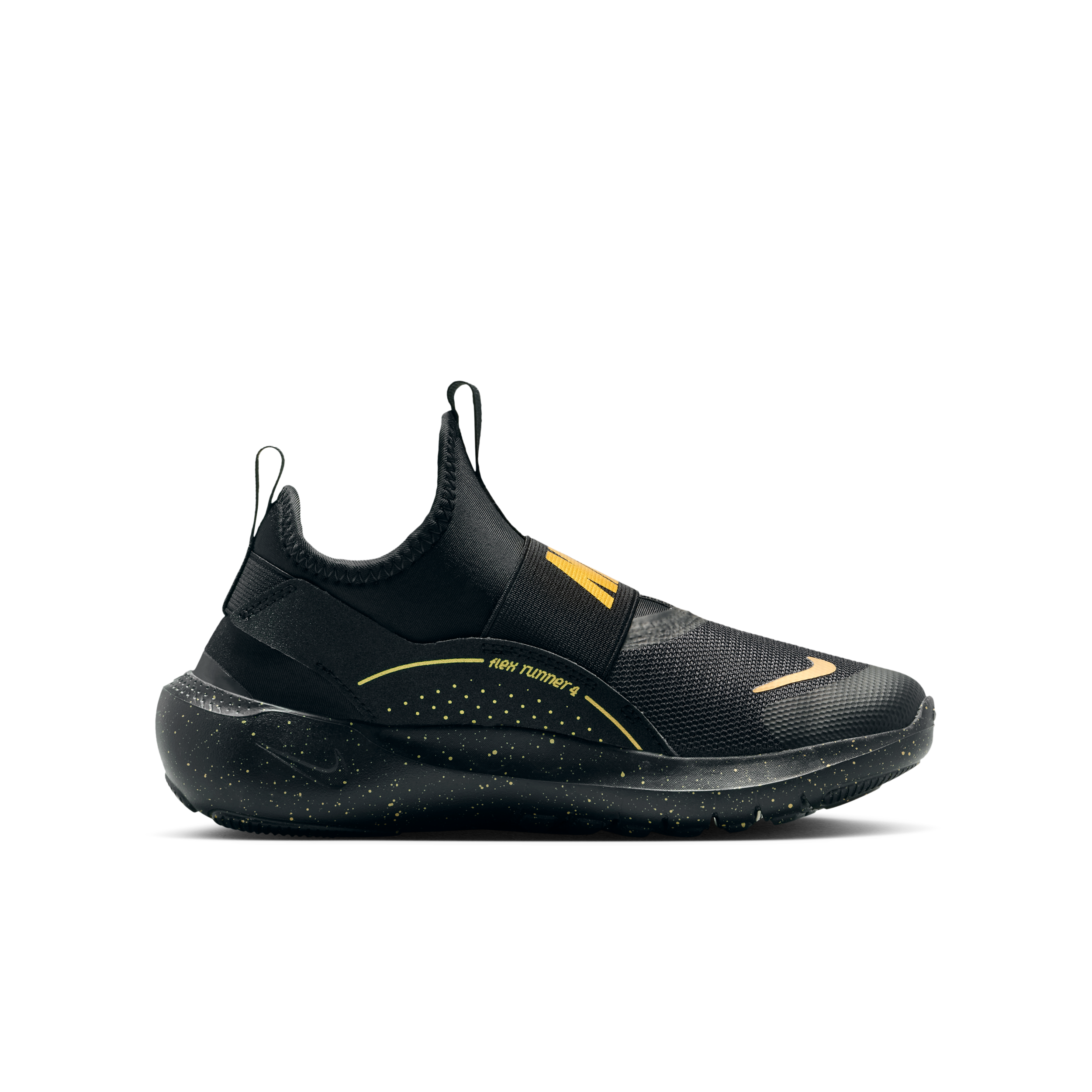 Thumbnail - Nike Flex Runner 4 Laufschuh (ältere Kinder) - Schwarz