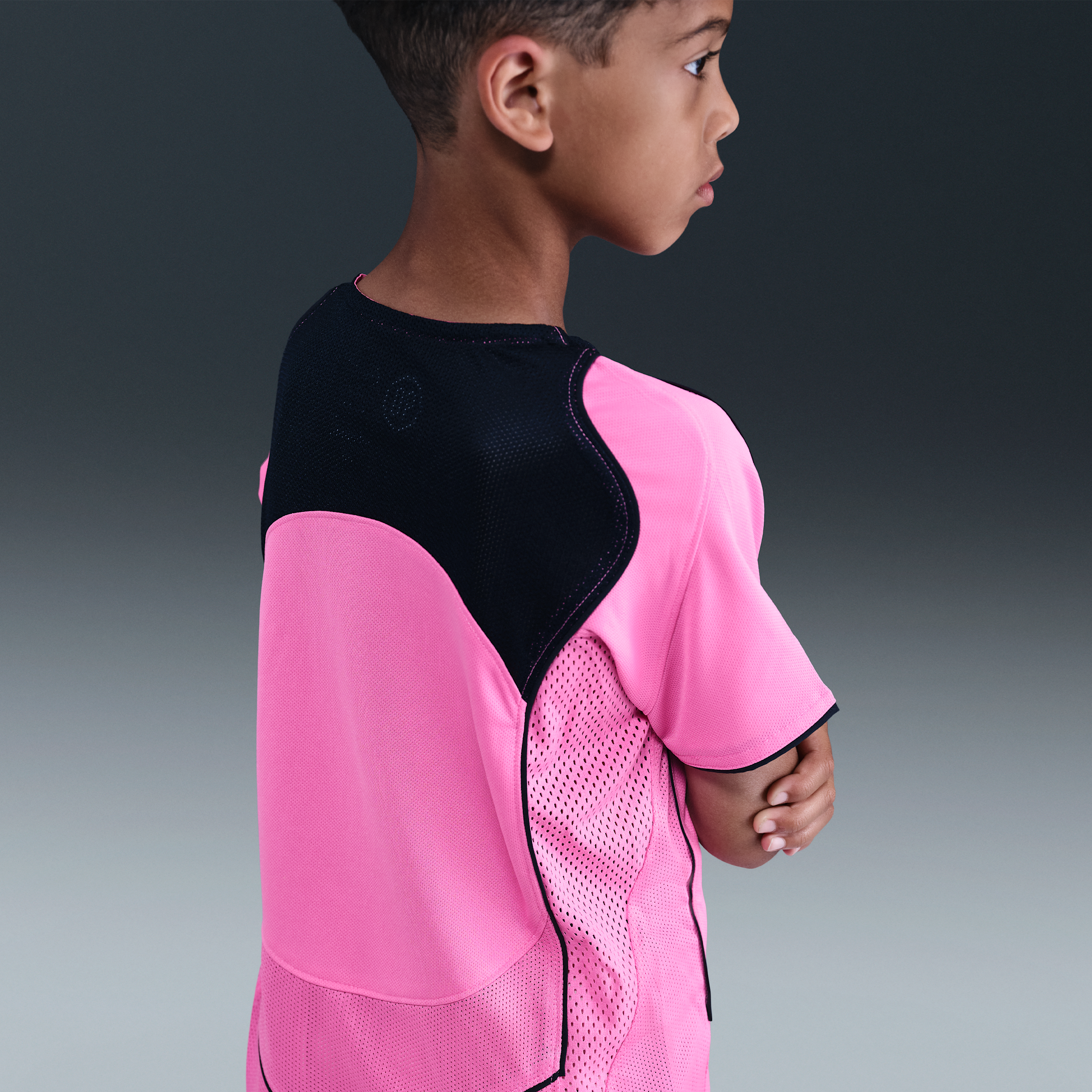 Thumbnail - Nike Total 90 Fußballtrikot mit Dri-FIT-Technologie (ältere Kinder) - Pink