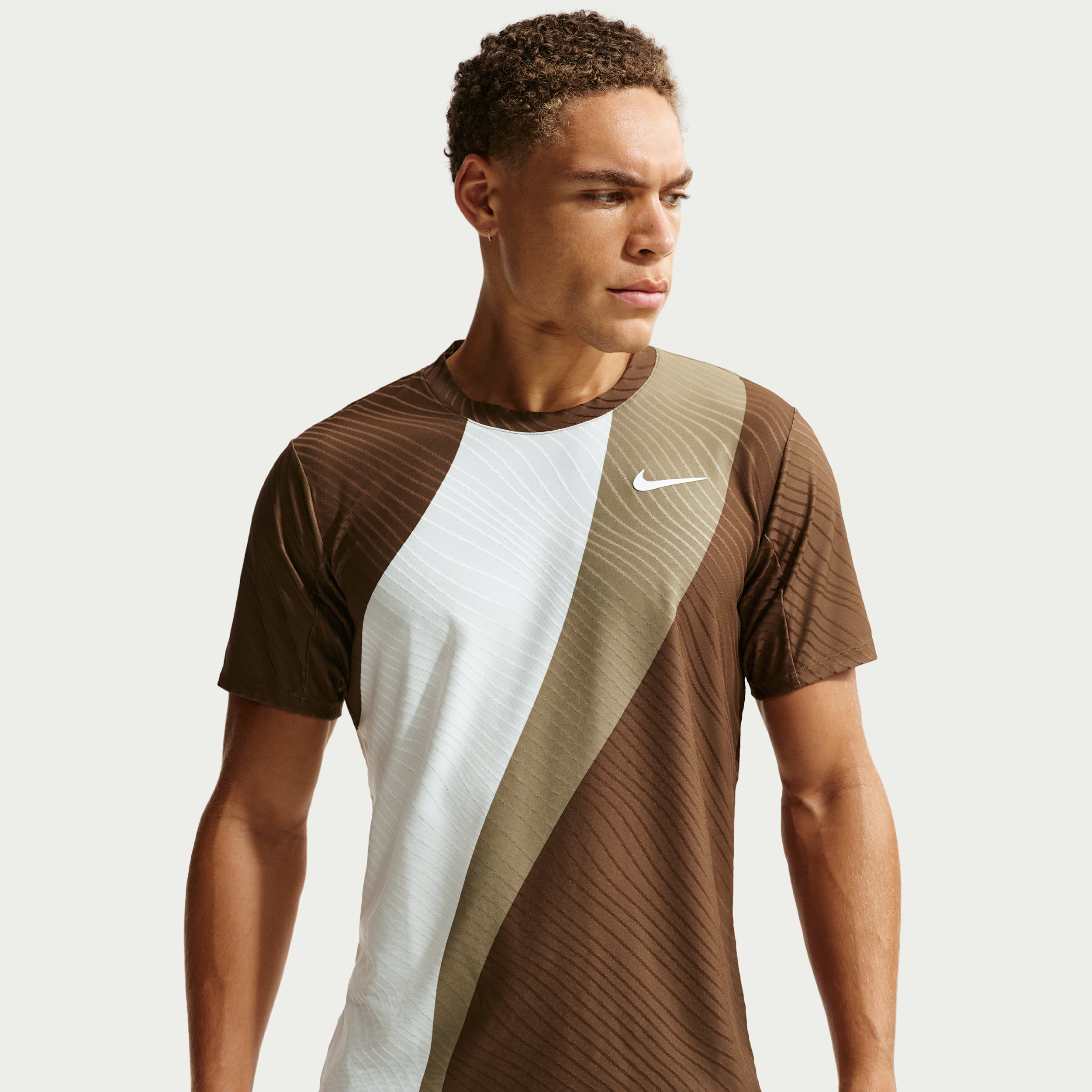 Thumbnail - NikeCourt Slam Dri-FIT ADV Oberteil (Herren) - Weiß