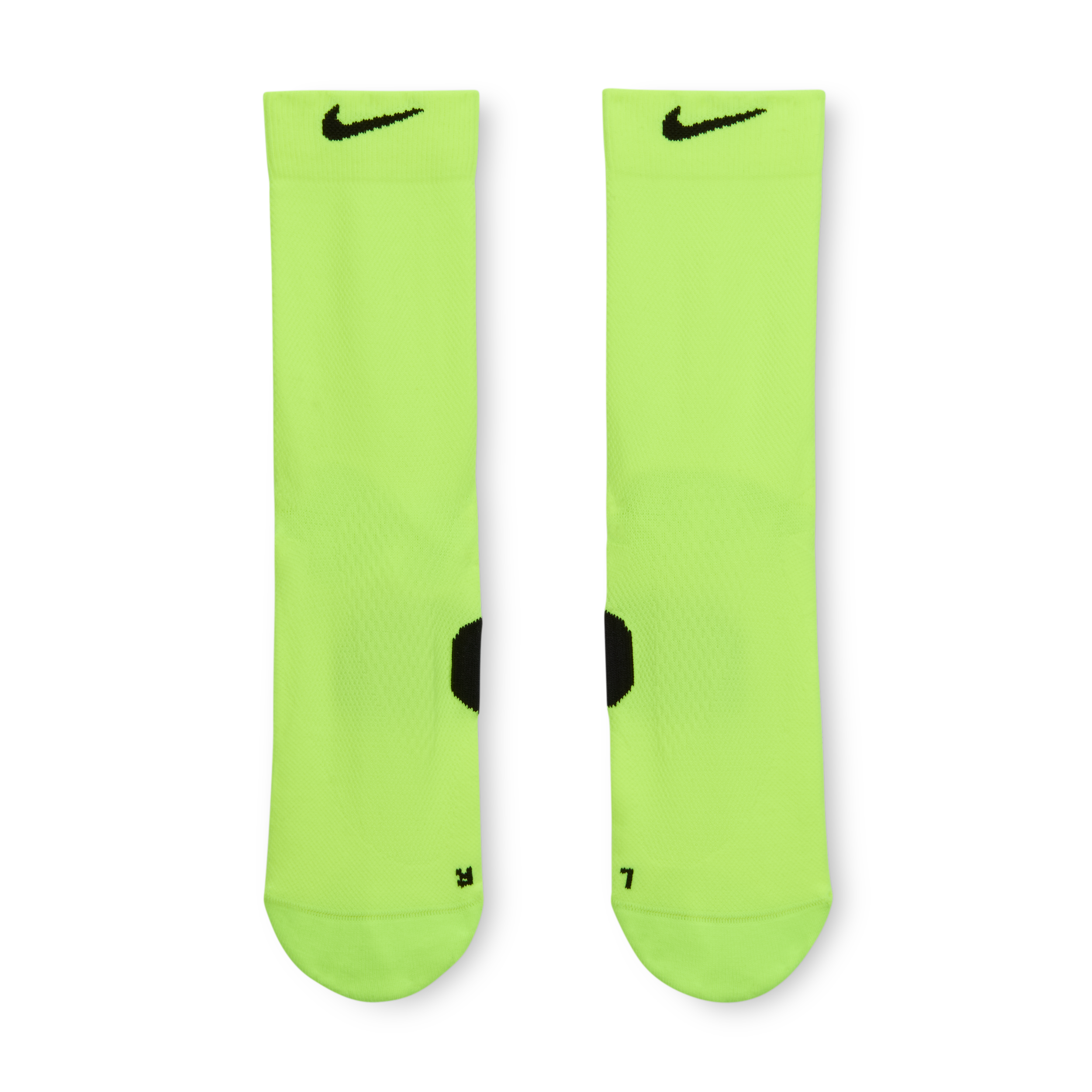 Thumbnail - Nike Running mittelschwere Crew-Socken (1 Paar) - Gelb