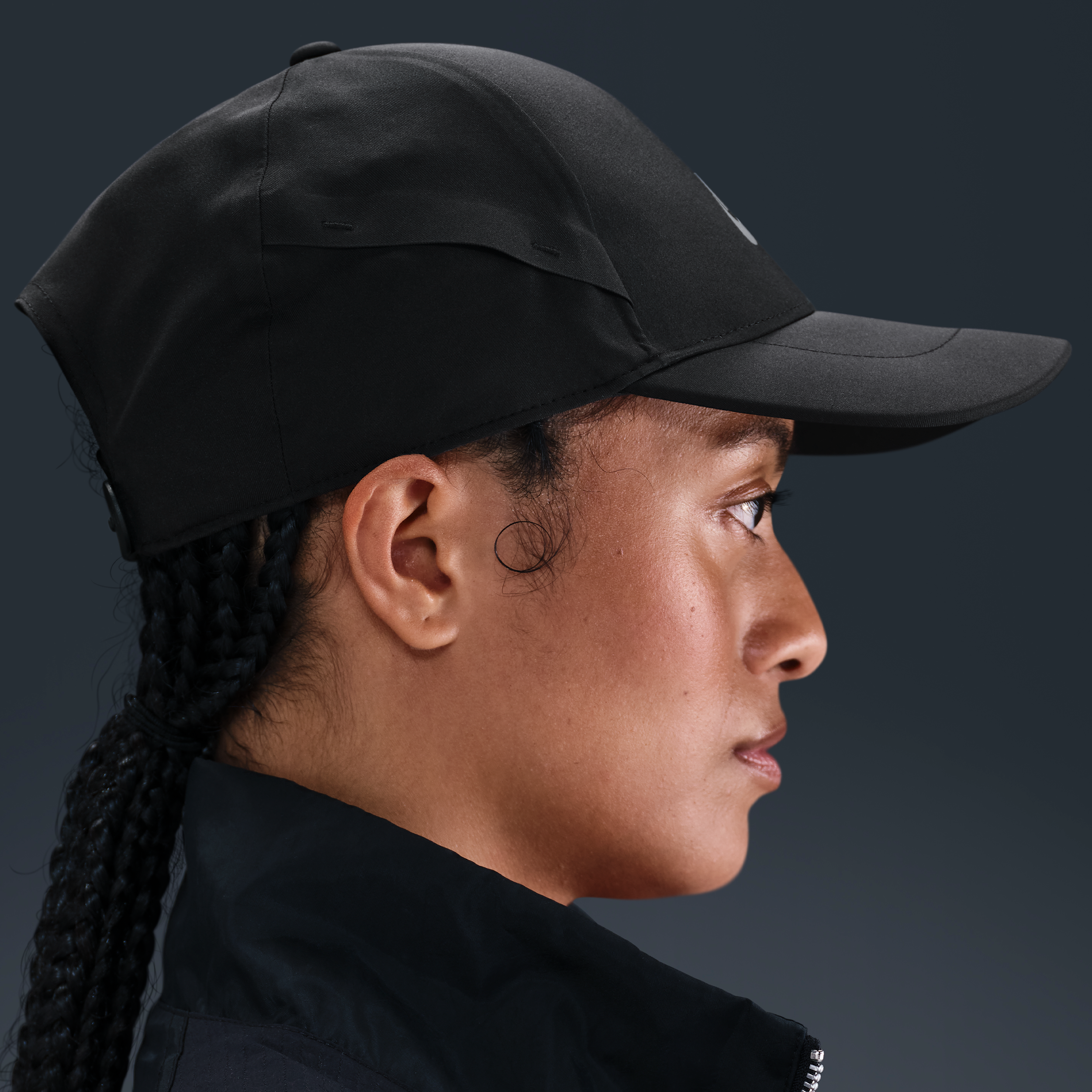 Thumbnail - Nike Club strukturierte Dri-FIT Cap - Schwarz