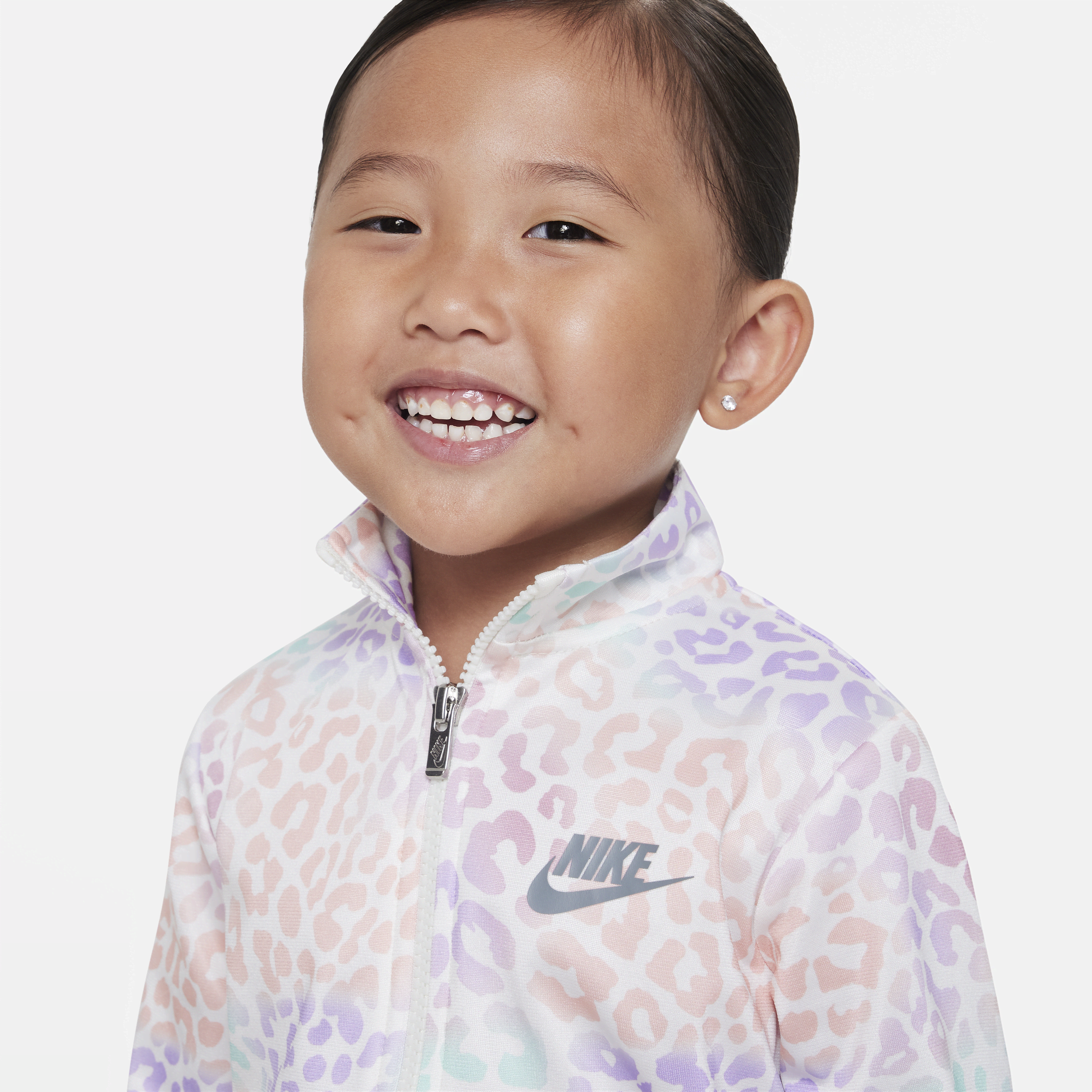 Thumbnail - Nike Spot-On Tricot Set Trainingsanzug für Kleinkinder - Grau