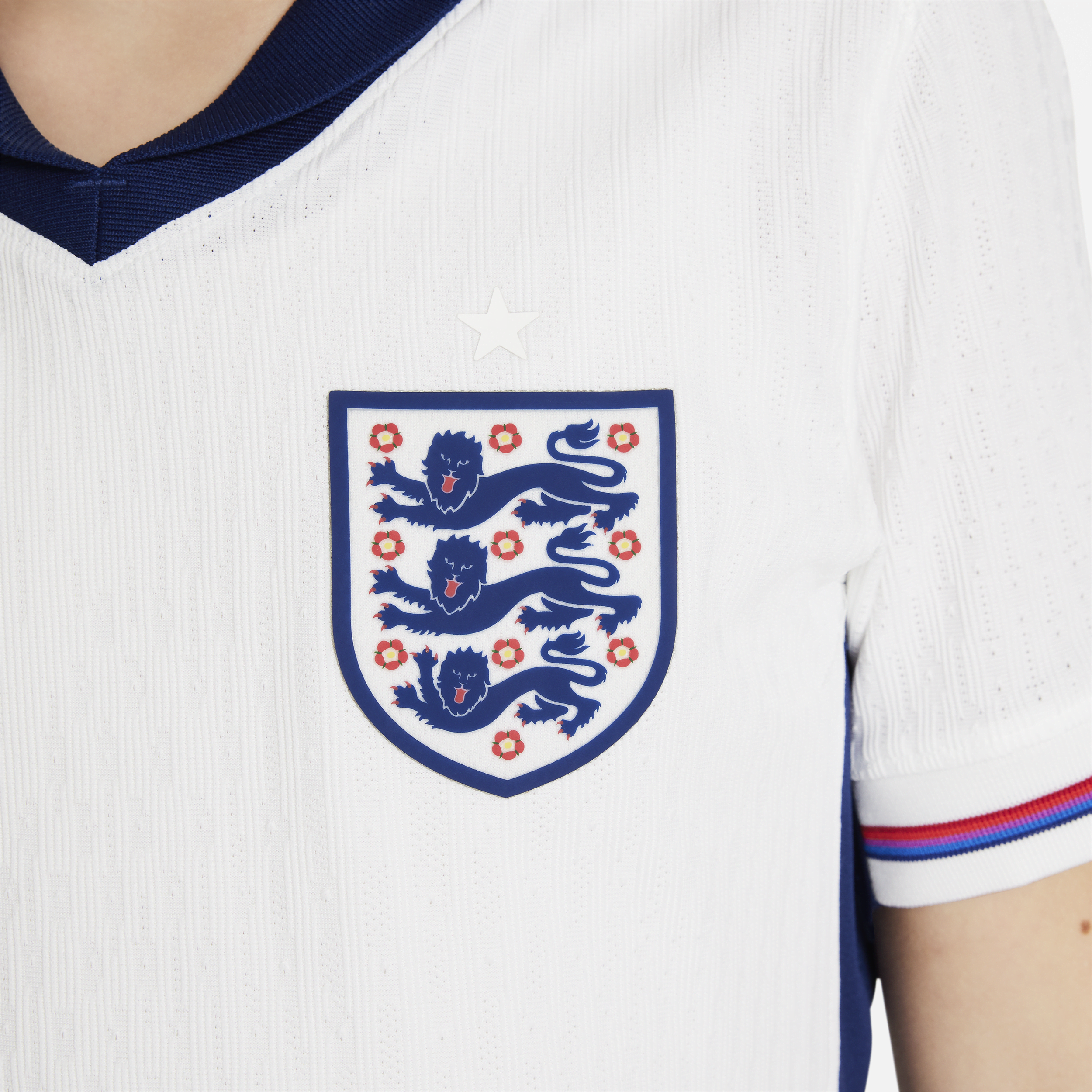 Nike Engeland (herenelftal) 2024 25 Match Thuis Dri-FIT ADV authentiek voetbalshirt voor kids Wit