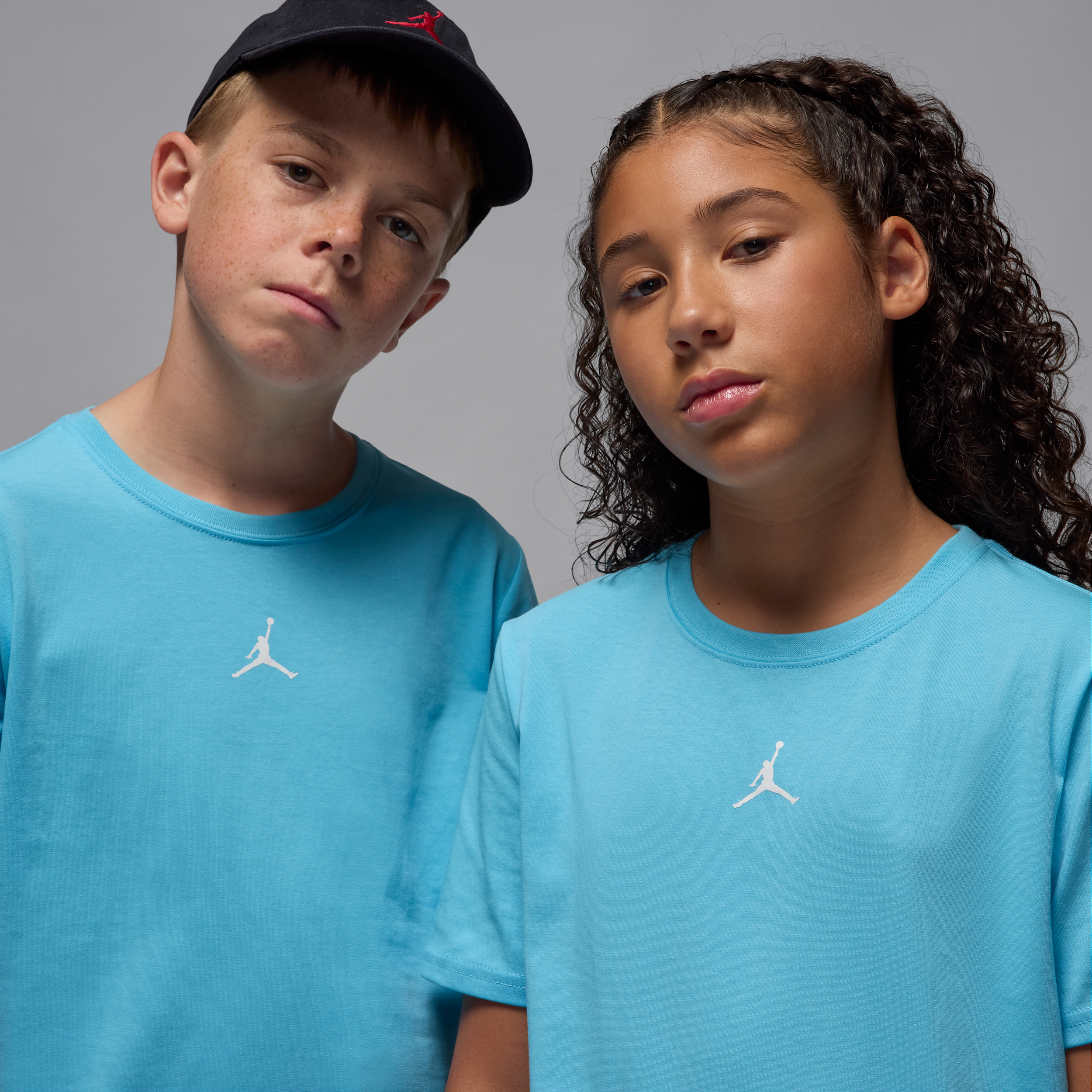 Thumbnail - Jordan Dri-FIT Sport Core T-Shirt (ältere Kinder) - Blau