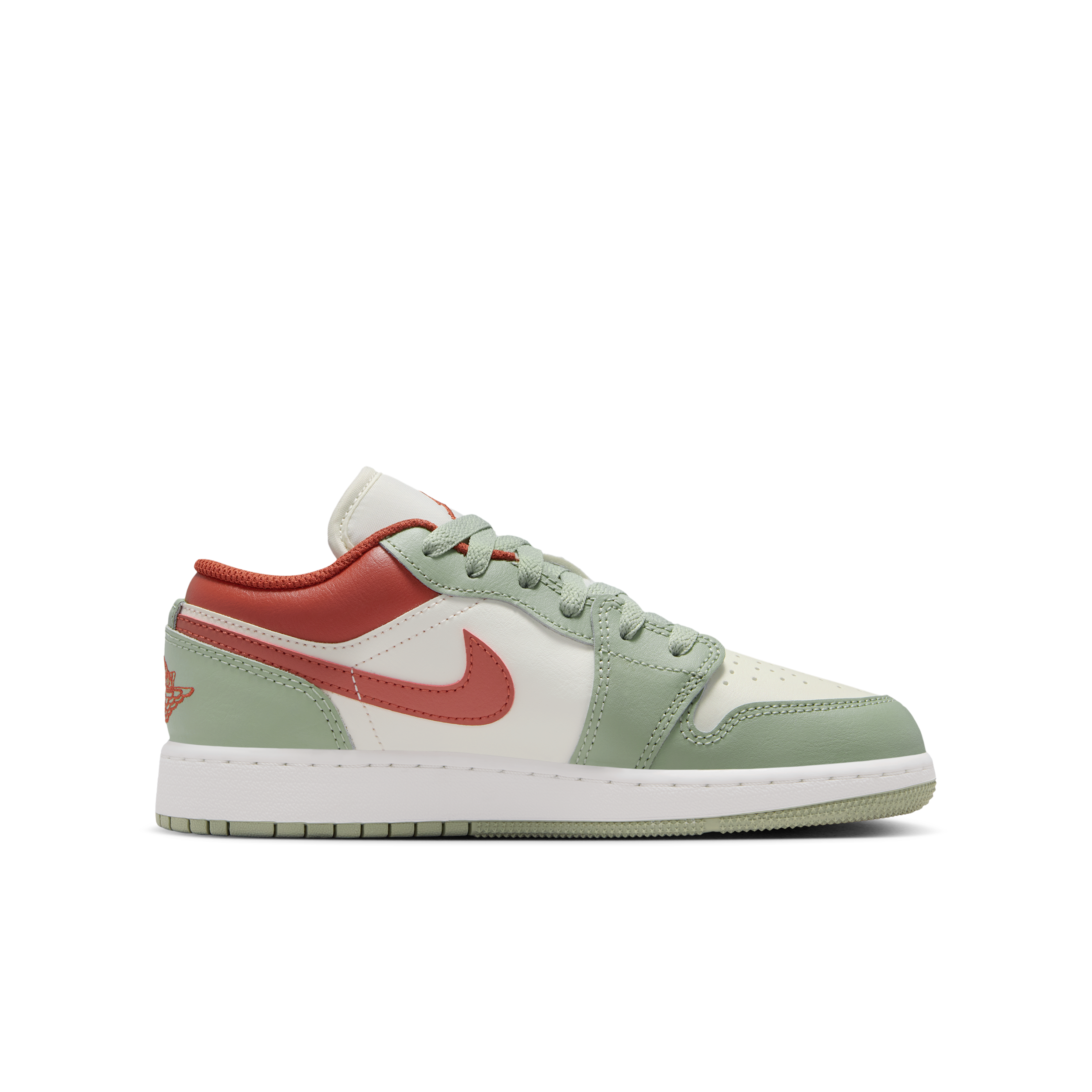 Thumbnail - Air Jordan 1 Low Schuh für ältere Kinder - Weiß