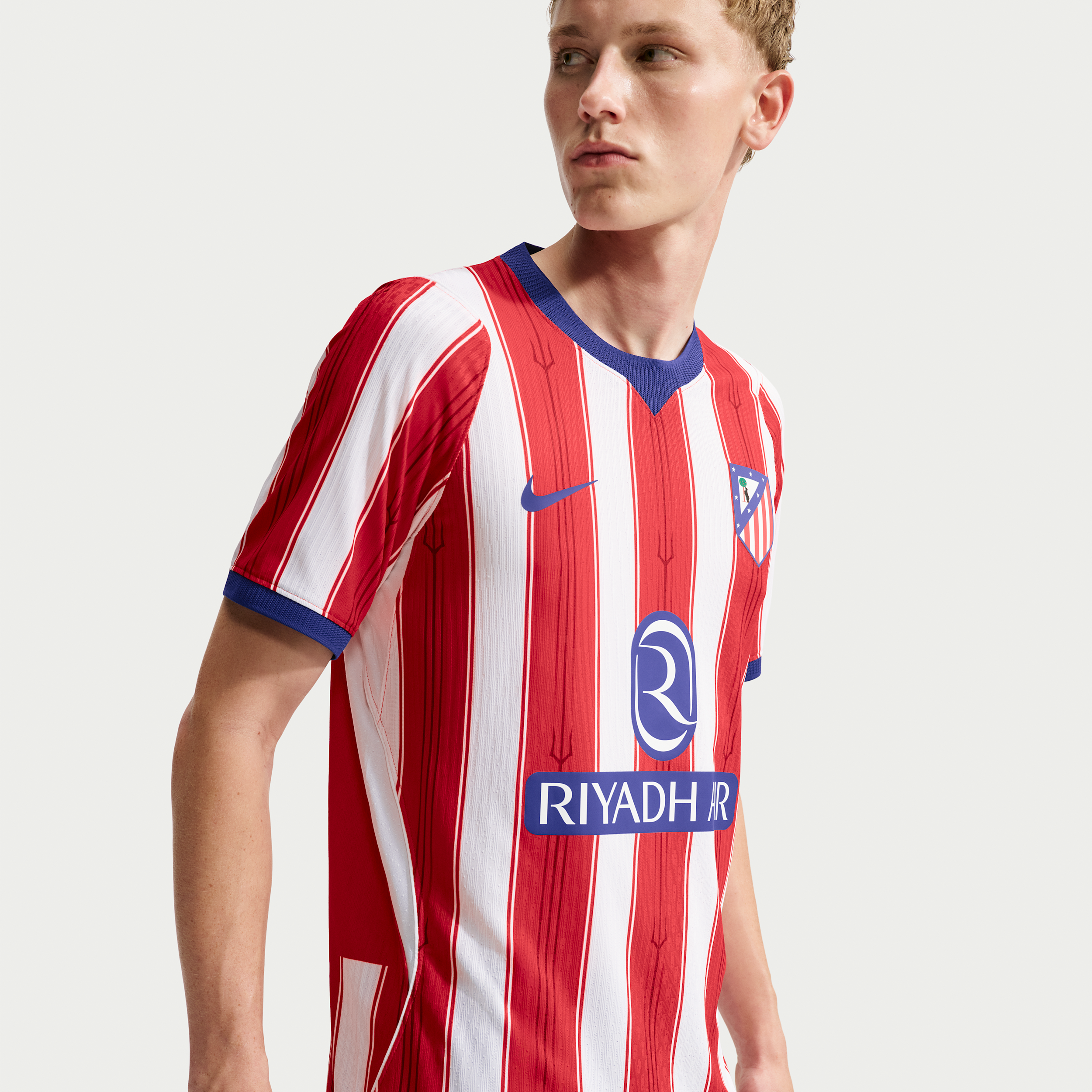 Atlético Madrid 2026/27 Match Home Nike Aero-FIT Authentic-fodboldtrøje til mænd - hvid