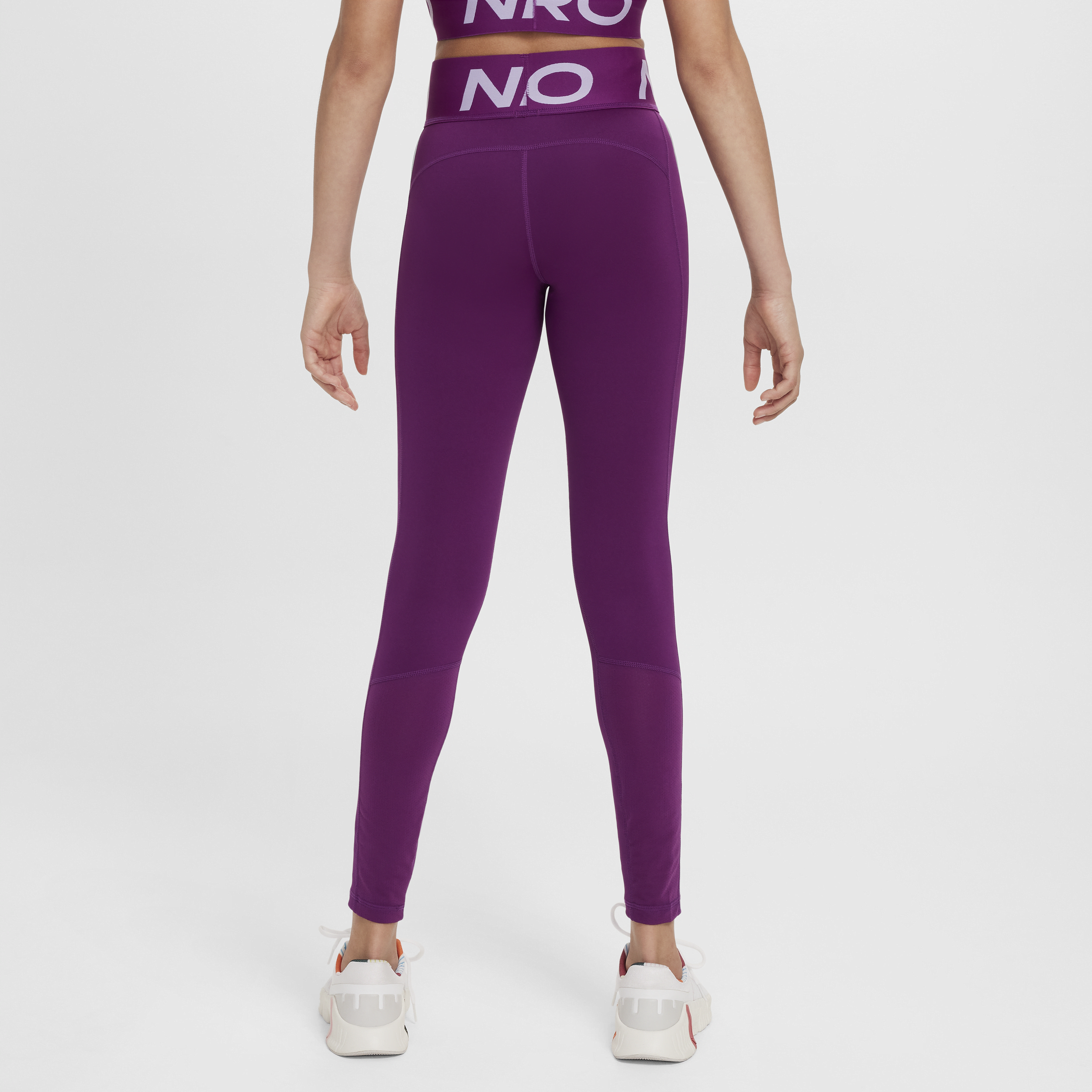 Nike Pro Dri-FIT legging voor meisjes Paars