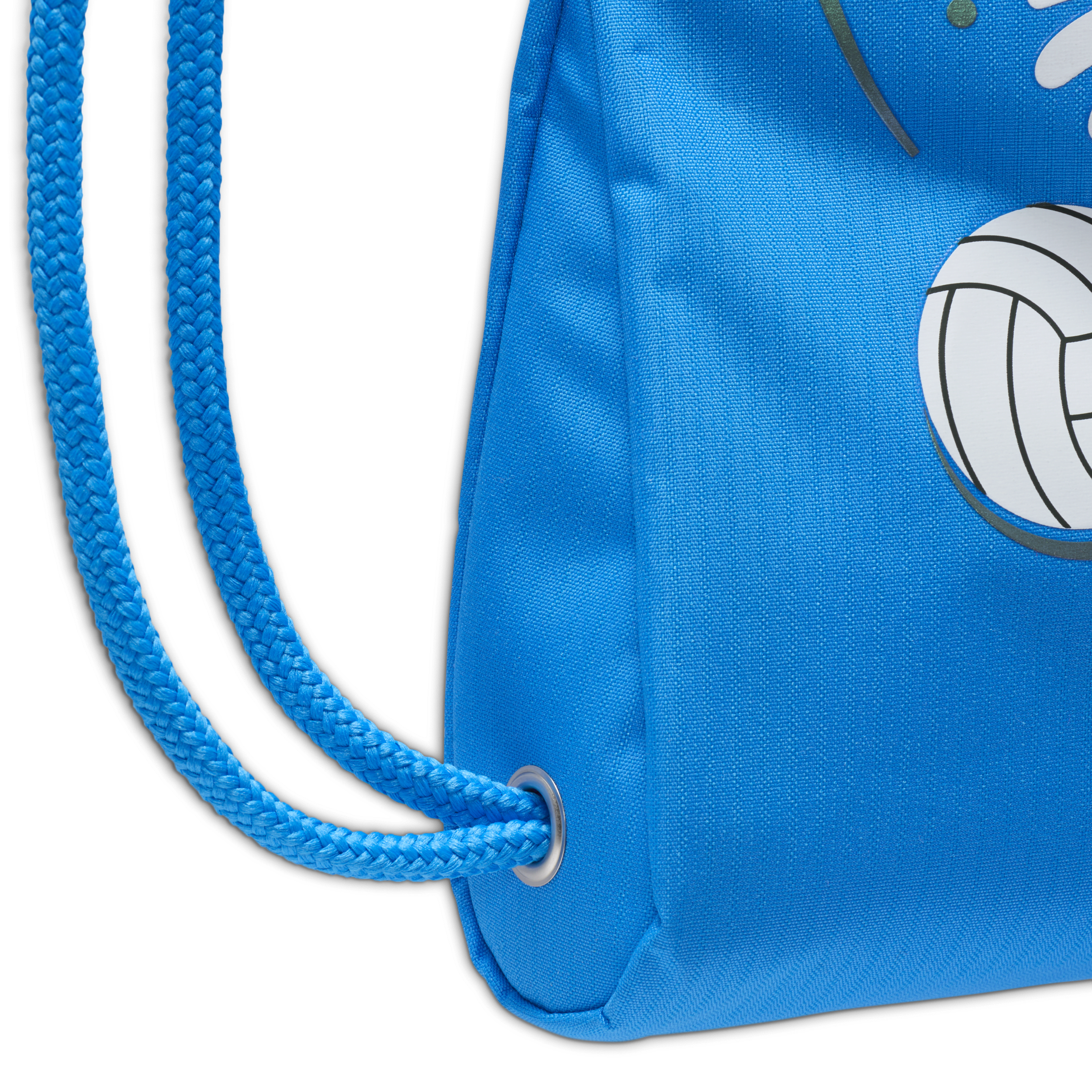 Nike Tas met trekkoord voor kids (12 liter) Blauw