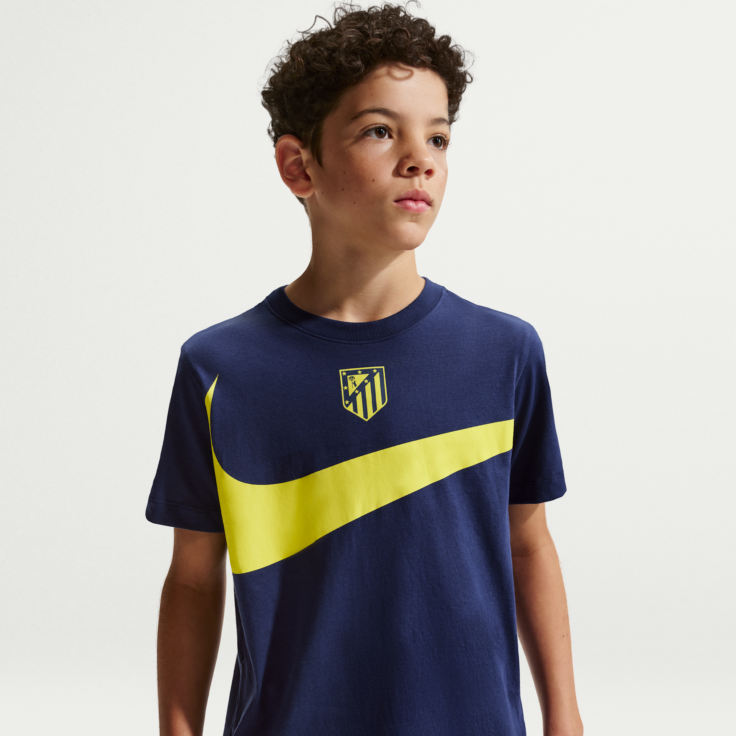 T-shirt Nike Football Atlético de Madrid Swoosh – Uomo - Blu