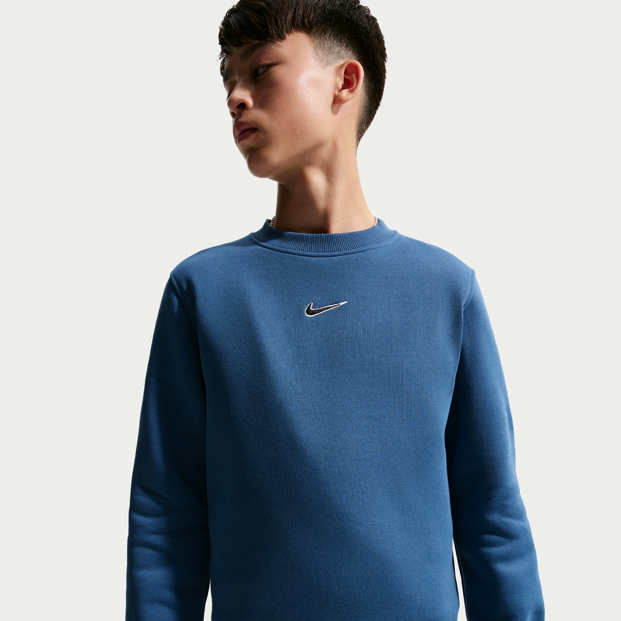 Nike Sweat Shirt De Foot A Col Ras Du Cou Kylian Mbappe Club Fleece Pour Ado