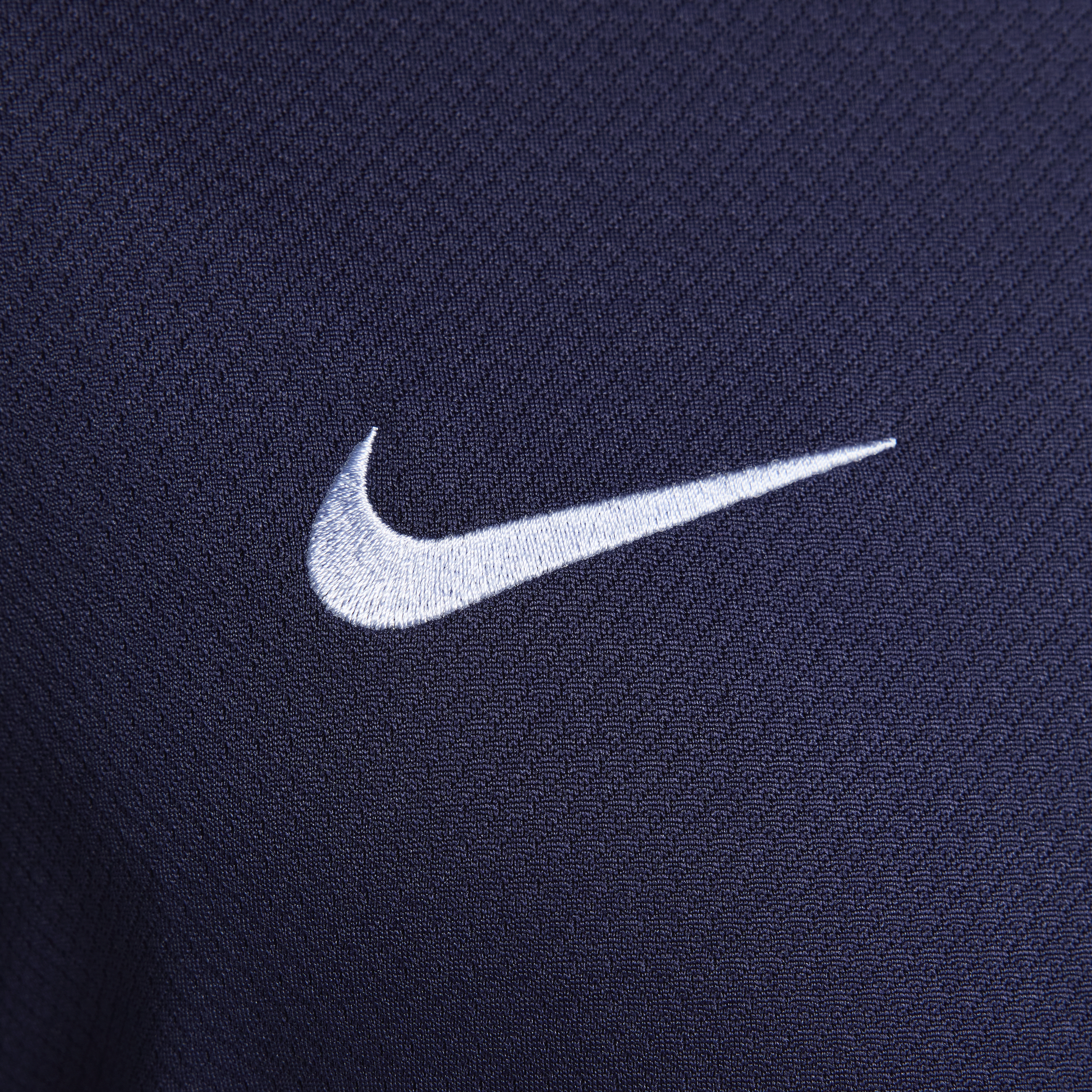 Nike FFF Strike Dri-FIT knit voetbaltop met korte mouwen voor heren Blauw