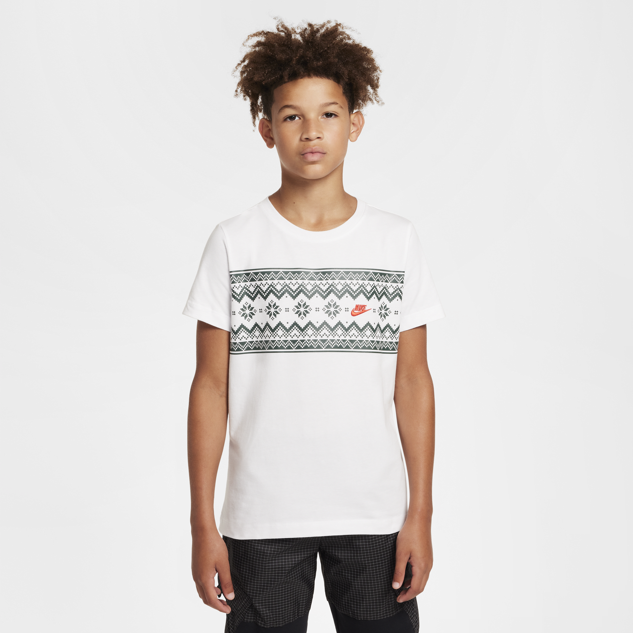 T-shirt Nike Sportswear pour ado - Blanc