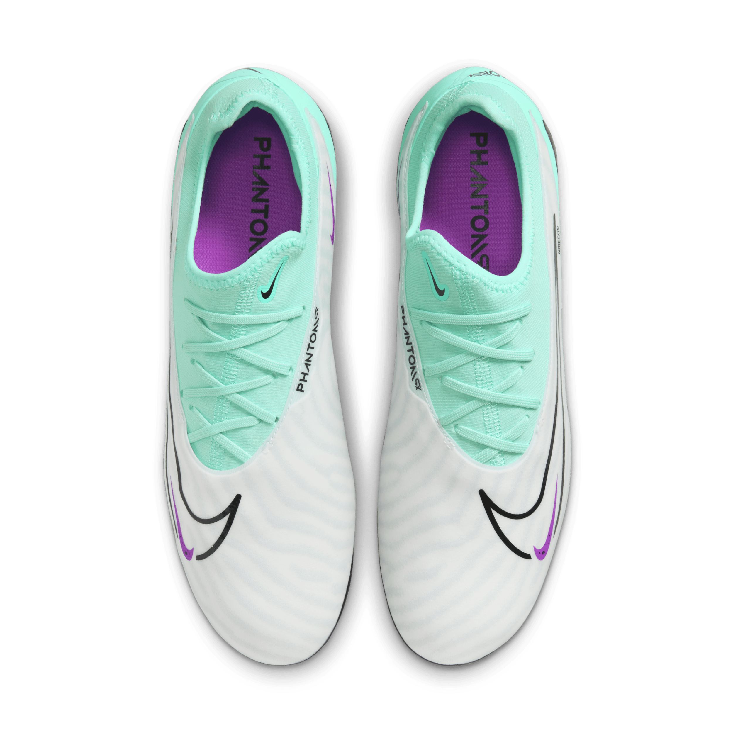 Nike Phantom GX Pro low top voetbalschoenen (stevige ondergrond) Groen