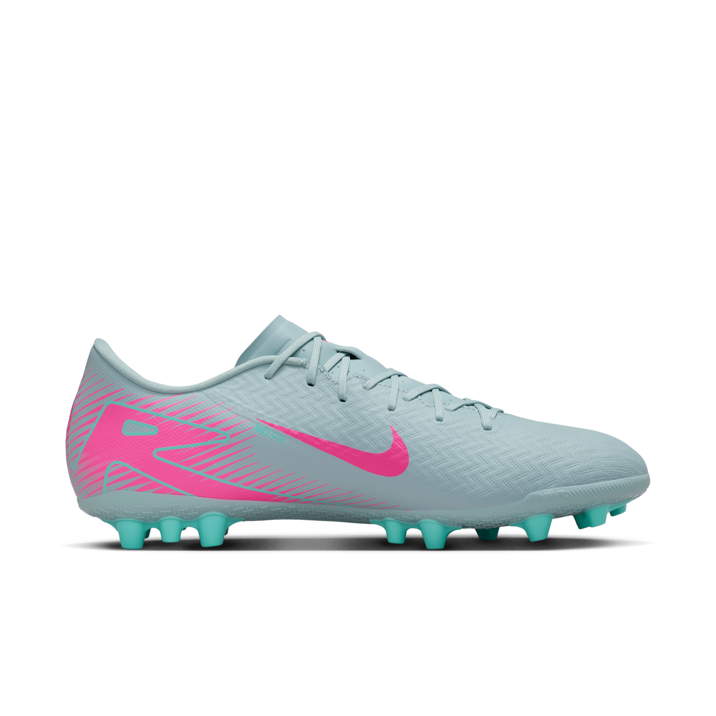 Chaussure de foot à crampons basse pour terrain synthétique Nike Mercurial Vapor 16 Academy - Gris