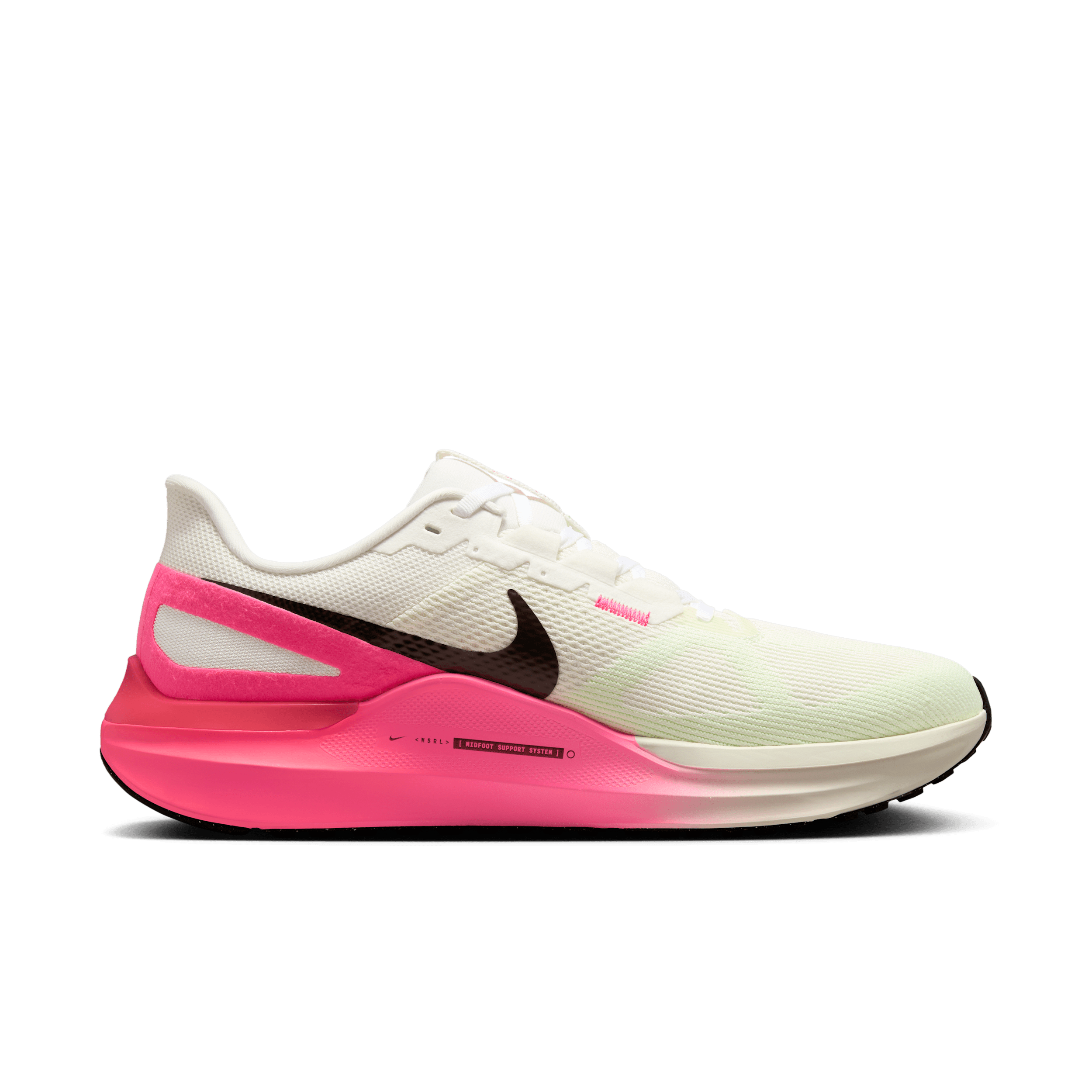 Chaussure de running sur route Nike Structure 25 pour homme - Blanc