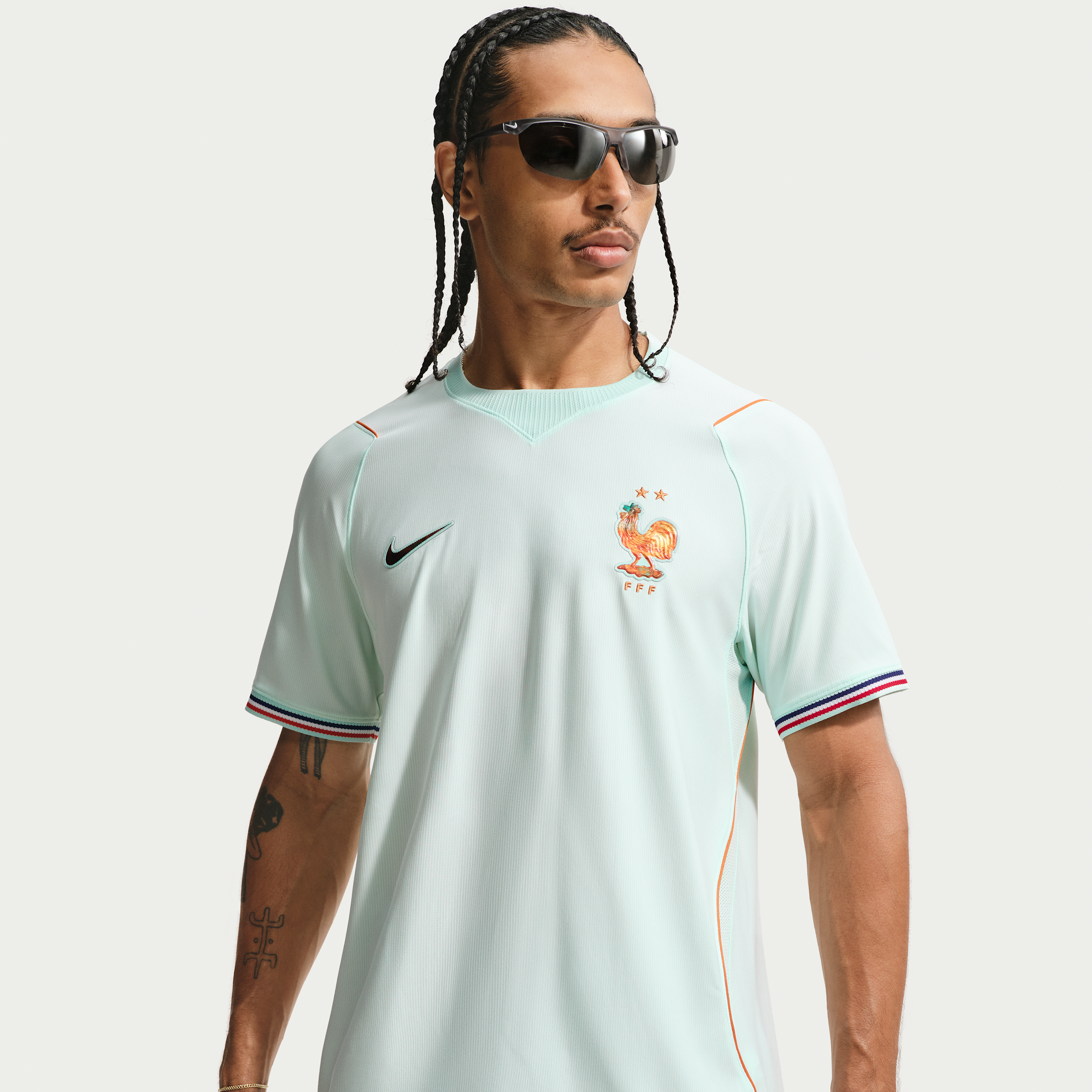 Frankrig National Team 2026 Stadium Away Nike Dri-FIT-fodboldtrøje til mænd - grøn