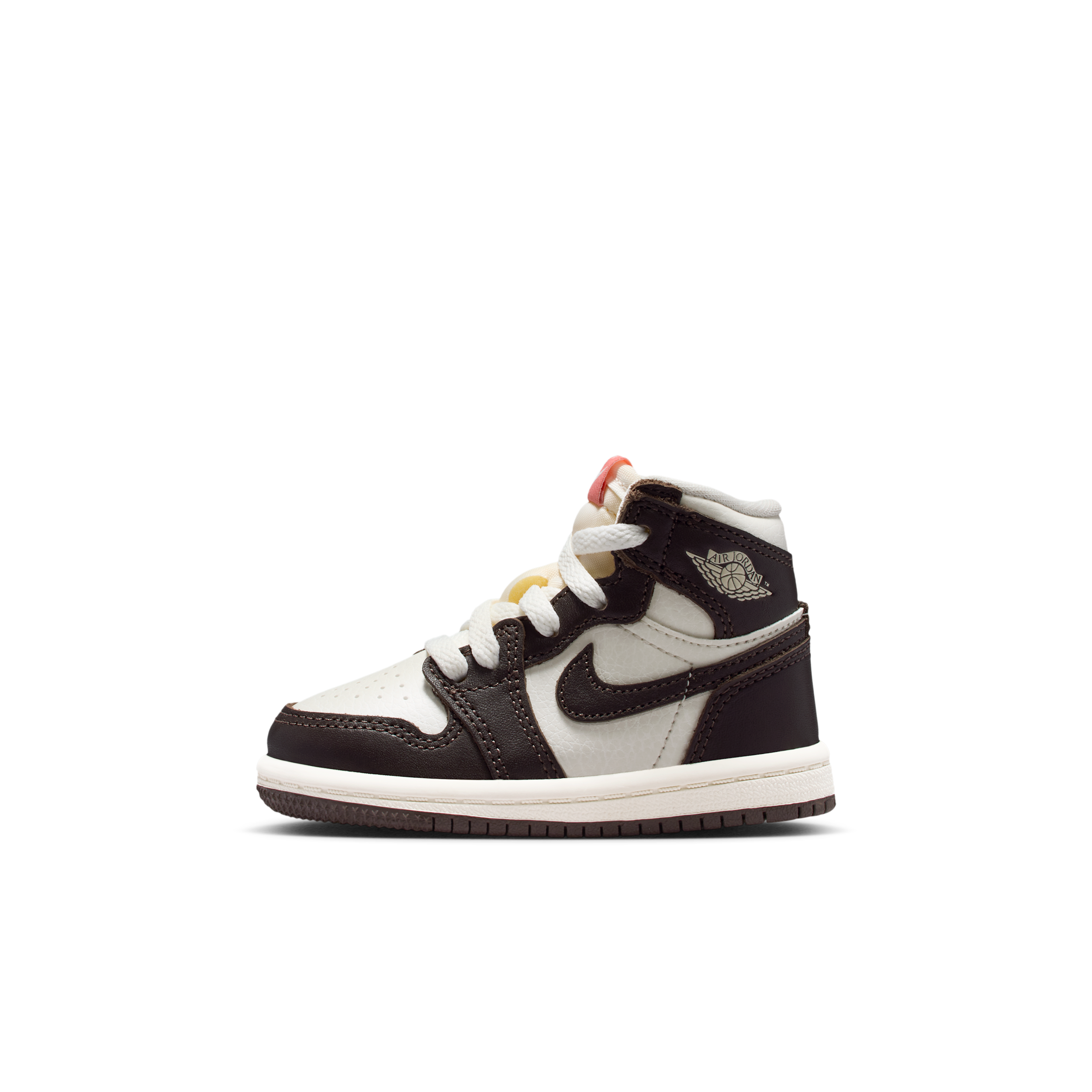 Nike Jordan 1 Retro High OG 'Baroque Brown and Sail' Baby/Toddler Shoes - Brown
