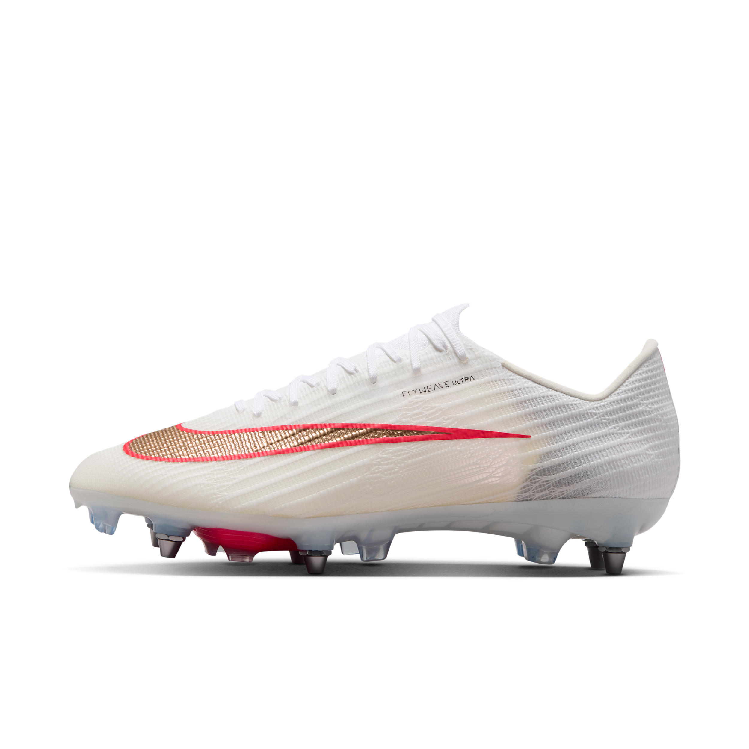 Korki piłkarskie z niską cholewką na miękką murawę Nike Mercurial Superfly 11 Elite - Biel