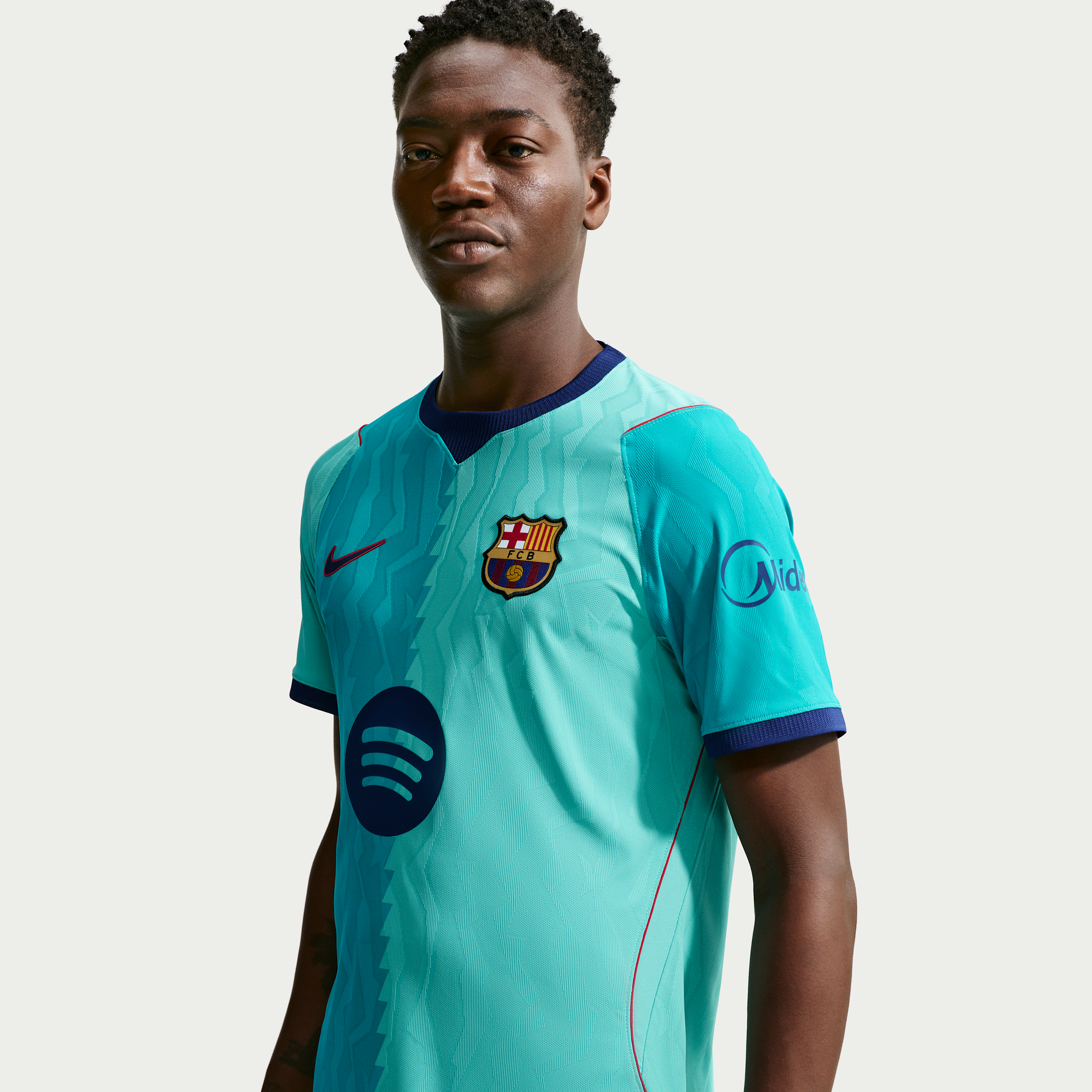 FC Barcelona 2026/27 Match Third Nike Aero-FIT Authentic-fodboldtrøje til mænd - grøn