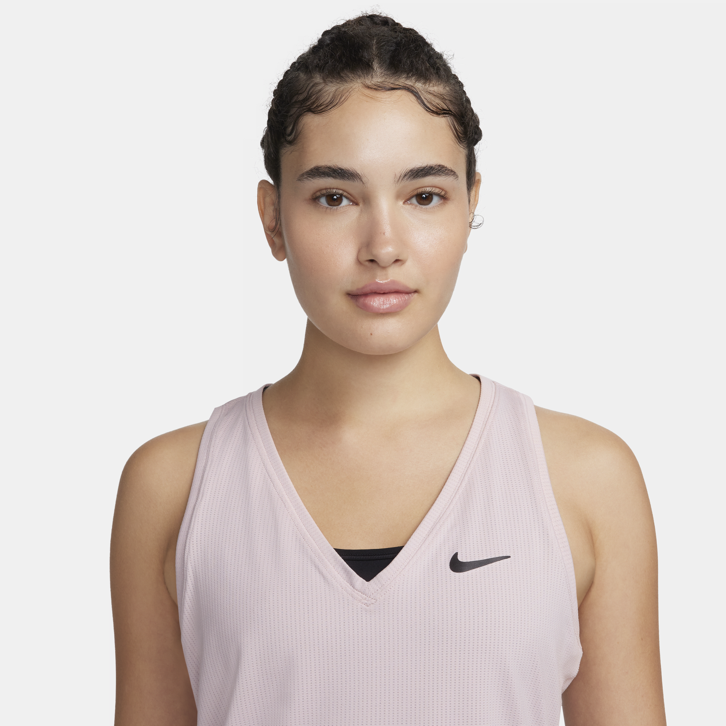 Nike Court Victory Tennistanktop voor dames Paars