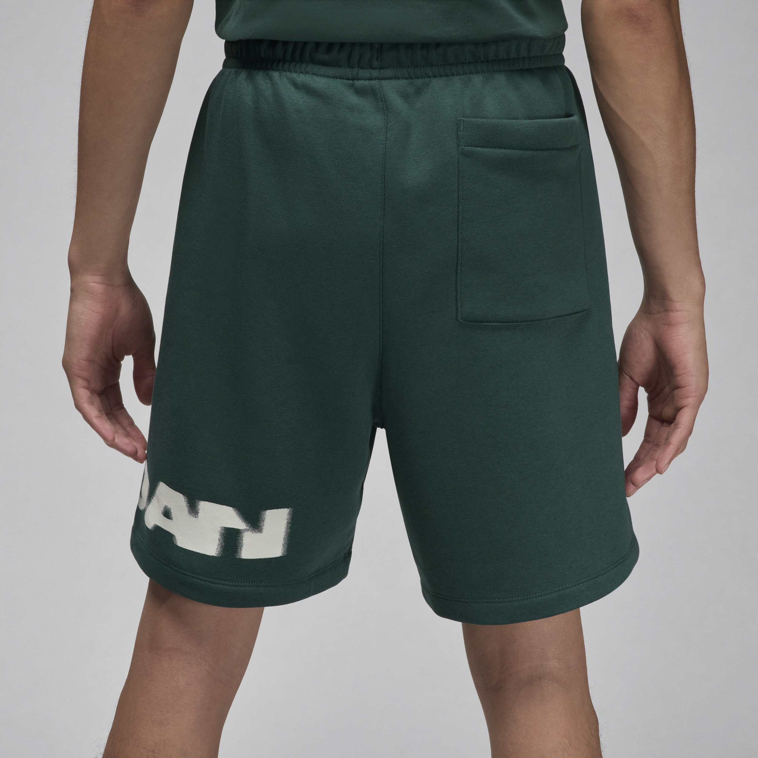 Short en tissu Fleece Jordan MVP pour homme - Vert