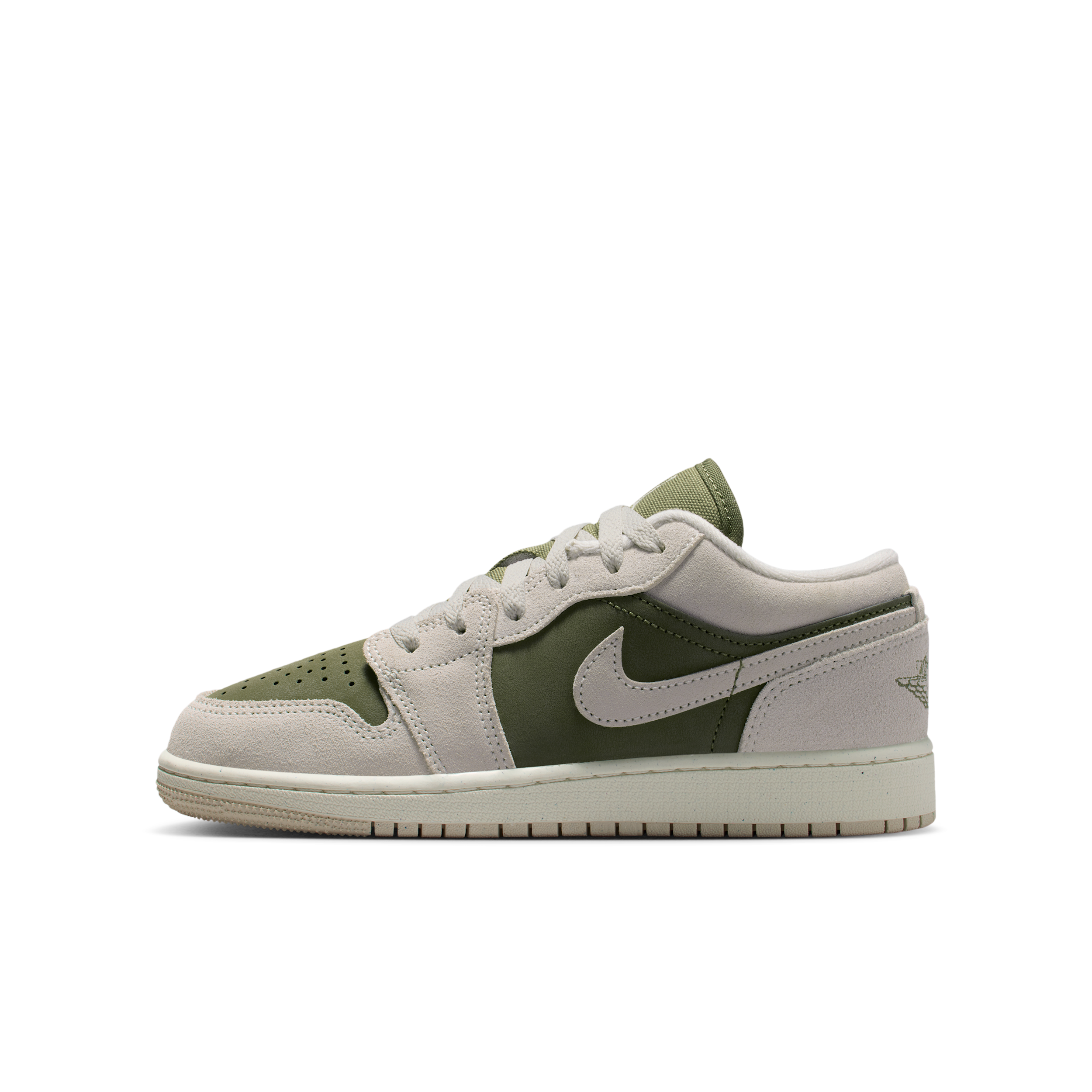 Nike Air Jordan 1 Low SE Older Kids Shoes - Green