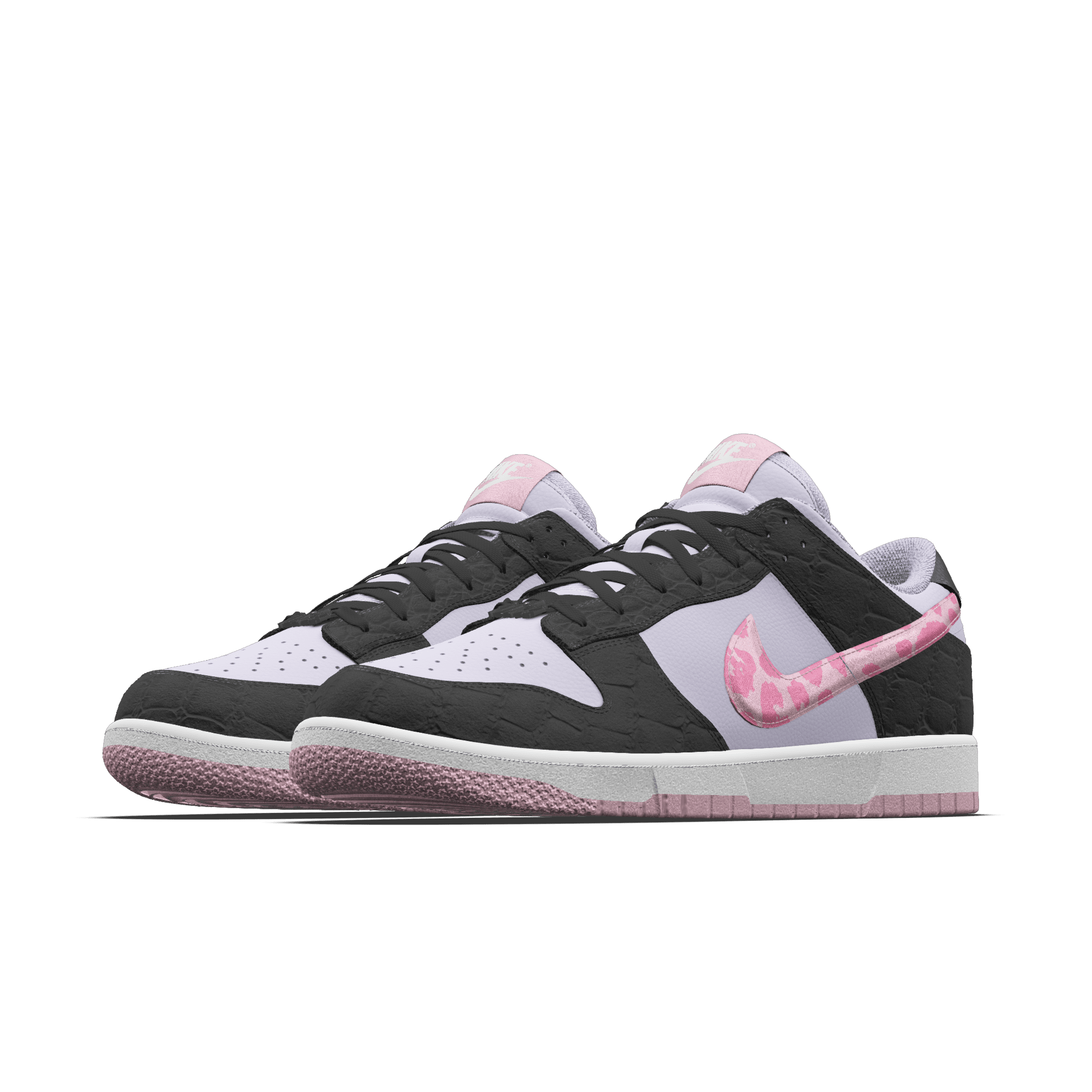 Nike Dunk Low Unlocked By You Custom damesschoenen - Roze - 3410054684