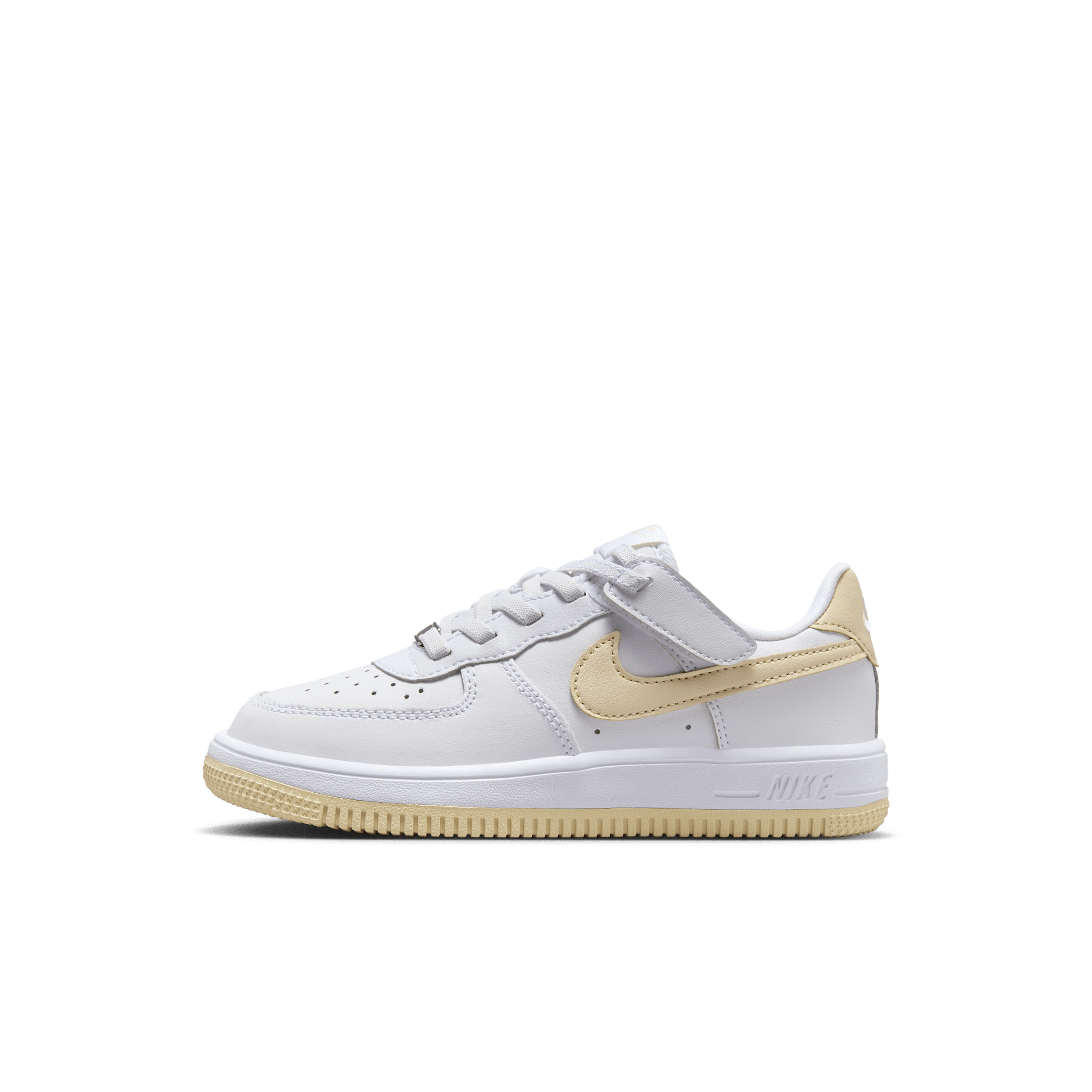 Nike Force 1 Low EasyOn kleuterschoenen Wit