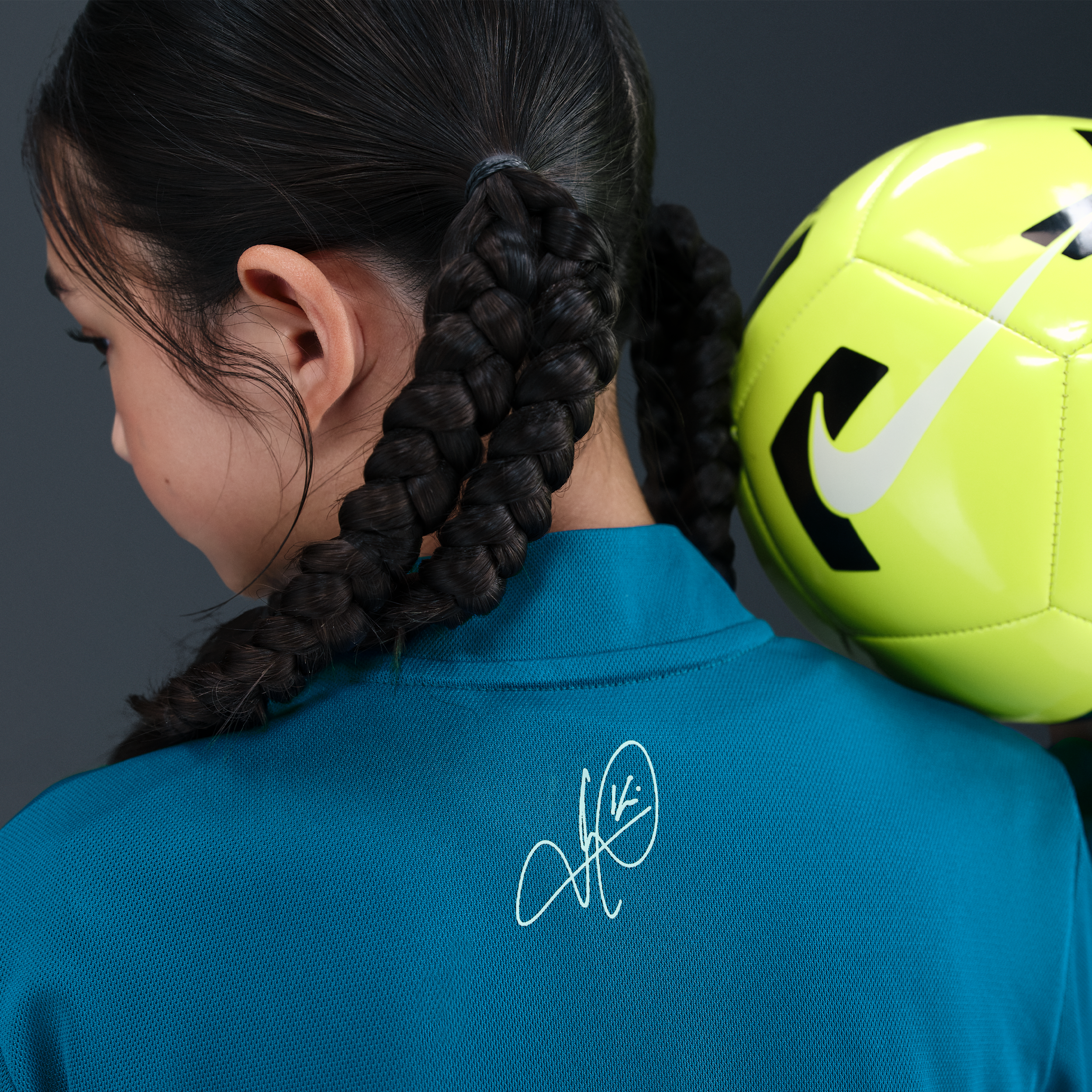 Thumbnail - Kylian Mbappé Academy Nike Dri-FIT Fußball-Trainingsanzug (ältere Kinder) - Blau