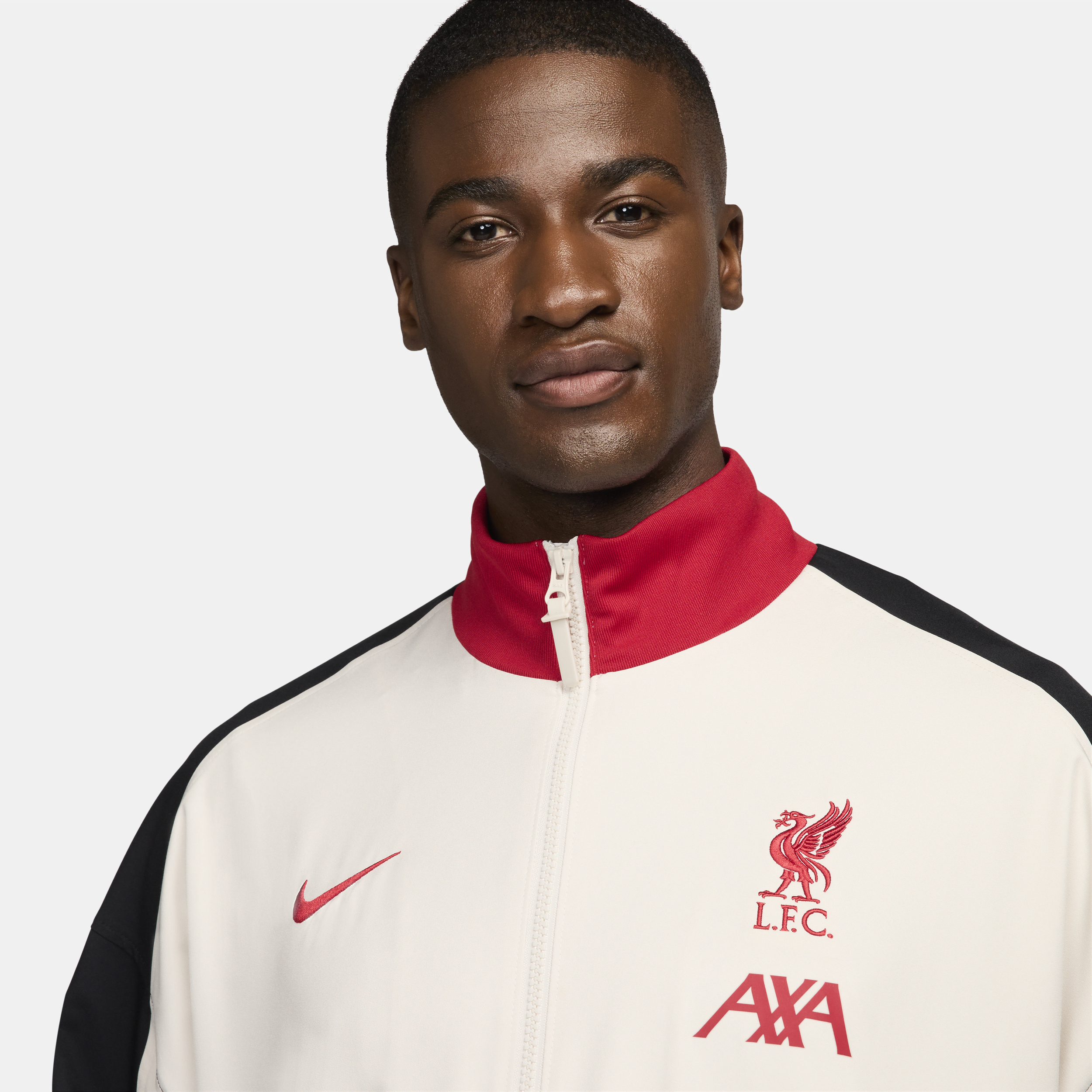 nike men's liverpool anthem red jacket
