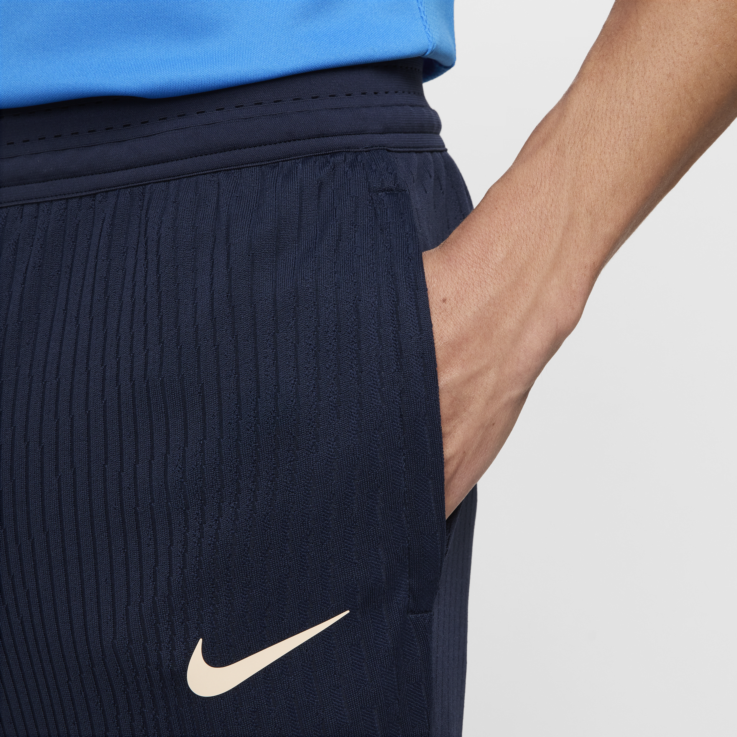 Pantalon de foot en maille Nike Dri-FIT ADV Chelsea FC Strike Elite pour homme - Bleu