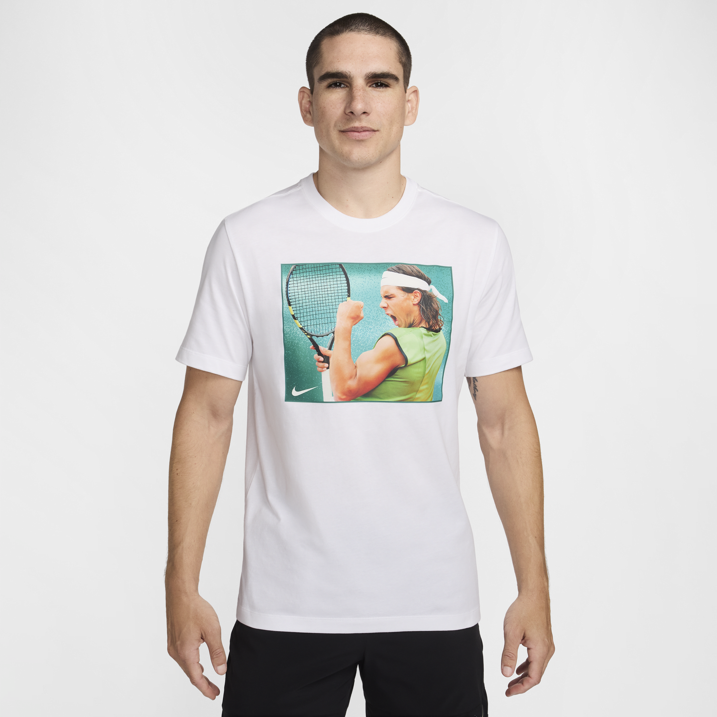 Nike Rafa tennisshirt voor heren Wit