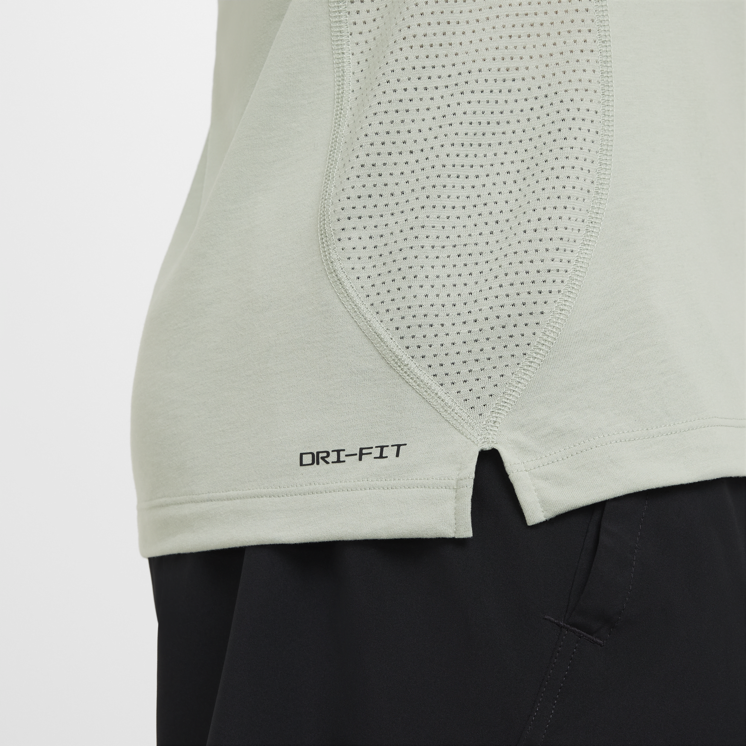 Haut de fitness à manches courtes Dri-FIT Nike Flex Rep pour homme - Vert