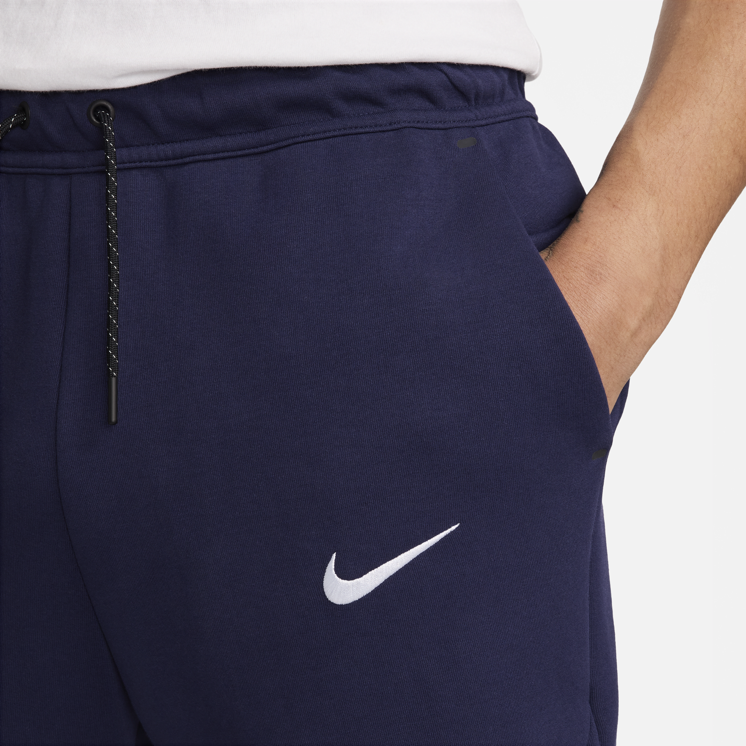 Nike Engeland Tech Fleece voetbalbroek voor heren Paars