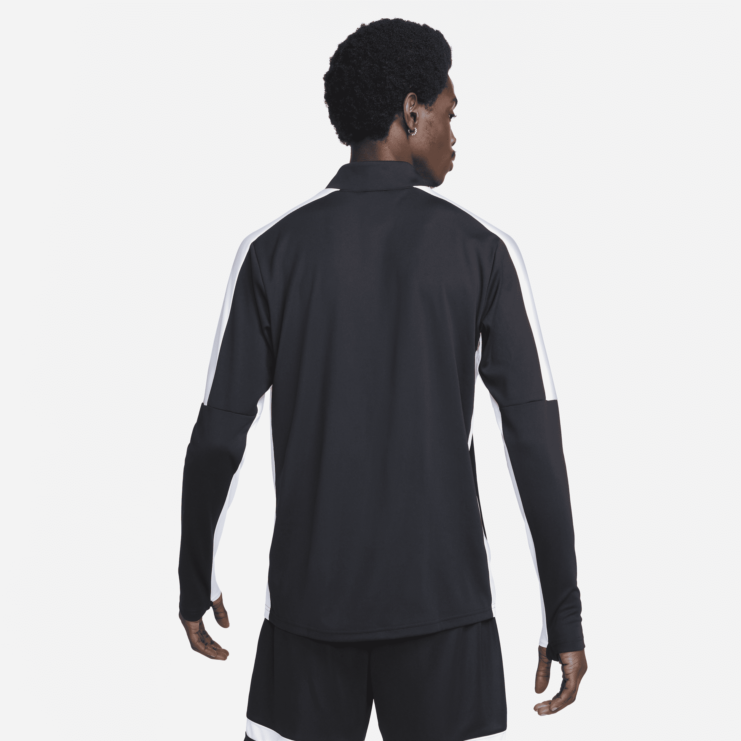 Haut de foot à demi-zip Dri-FIT Nike Academy pour homme - Noir