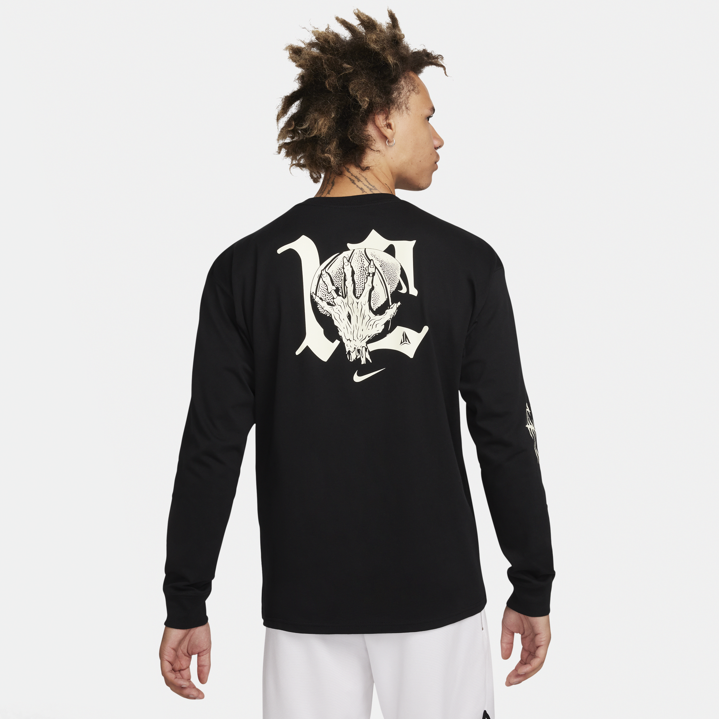 Nike Ja Max90 T-shirt met lange mouwen voor heren Zwart