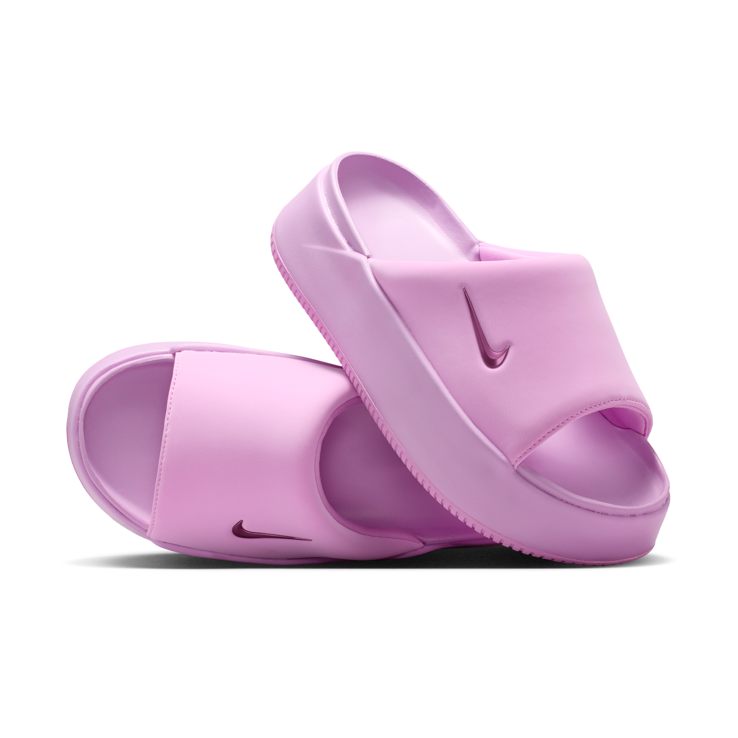 Thumbnail - Nike Calm Elevation Slides (Damen) - Lila