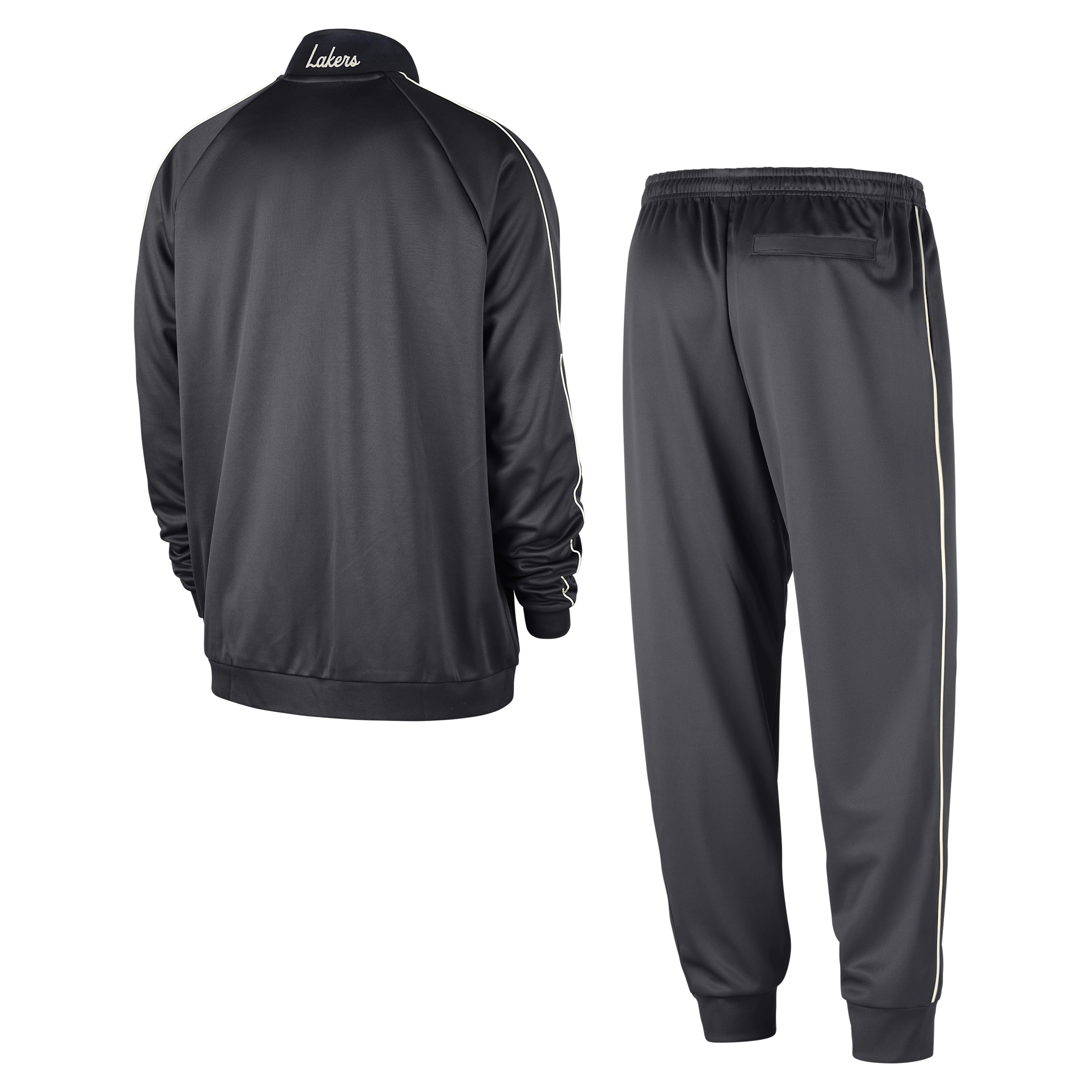 Thumbnail - Los Angeles Lakers Club Courtside Nike NBA-Trainingsanzug (Herren) - Grau