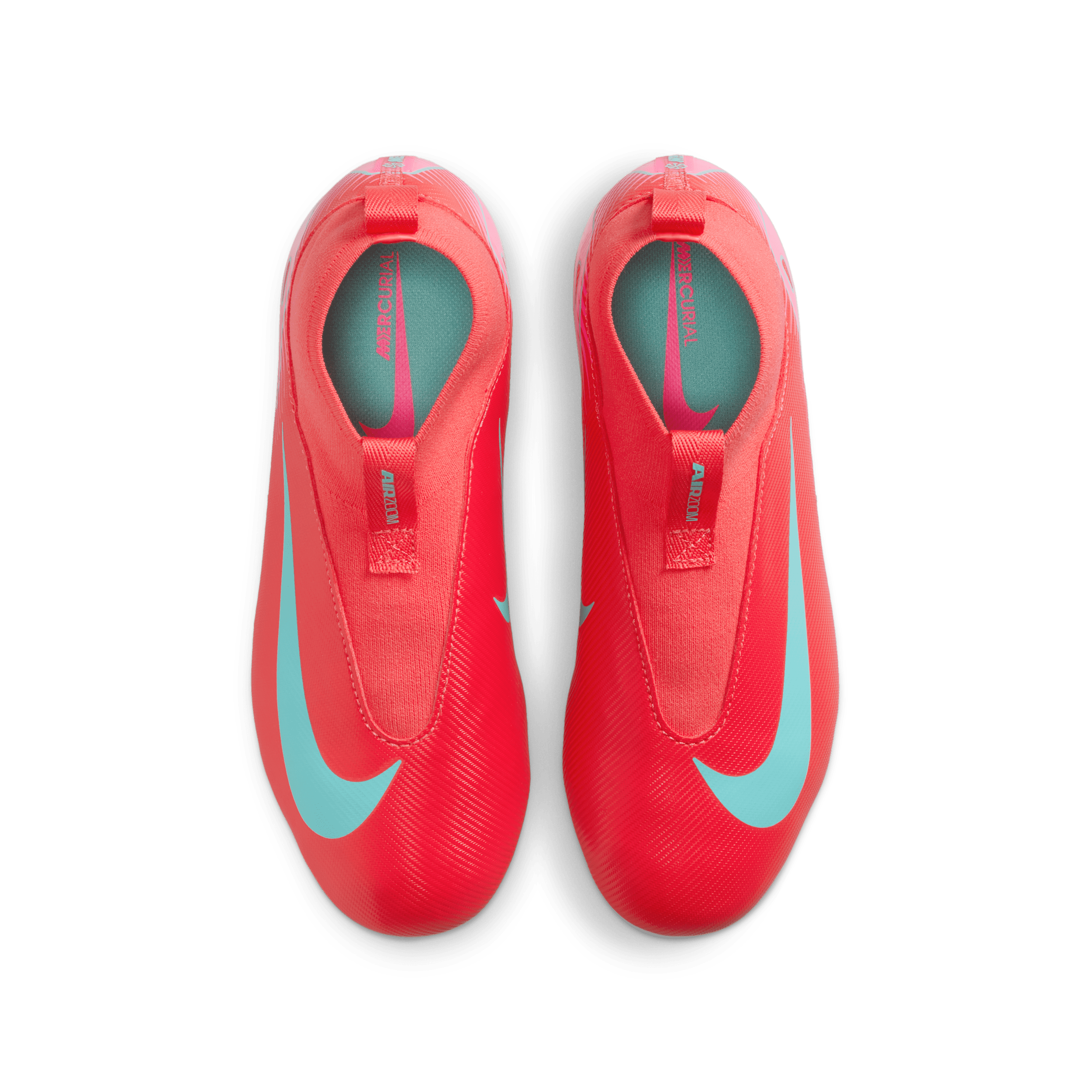 Chaussure de foot à crampons montante multi-surfaces Nike Jr. Mercurial Superfly 10 Academy pour enfant/ado - Rouge