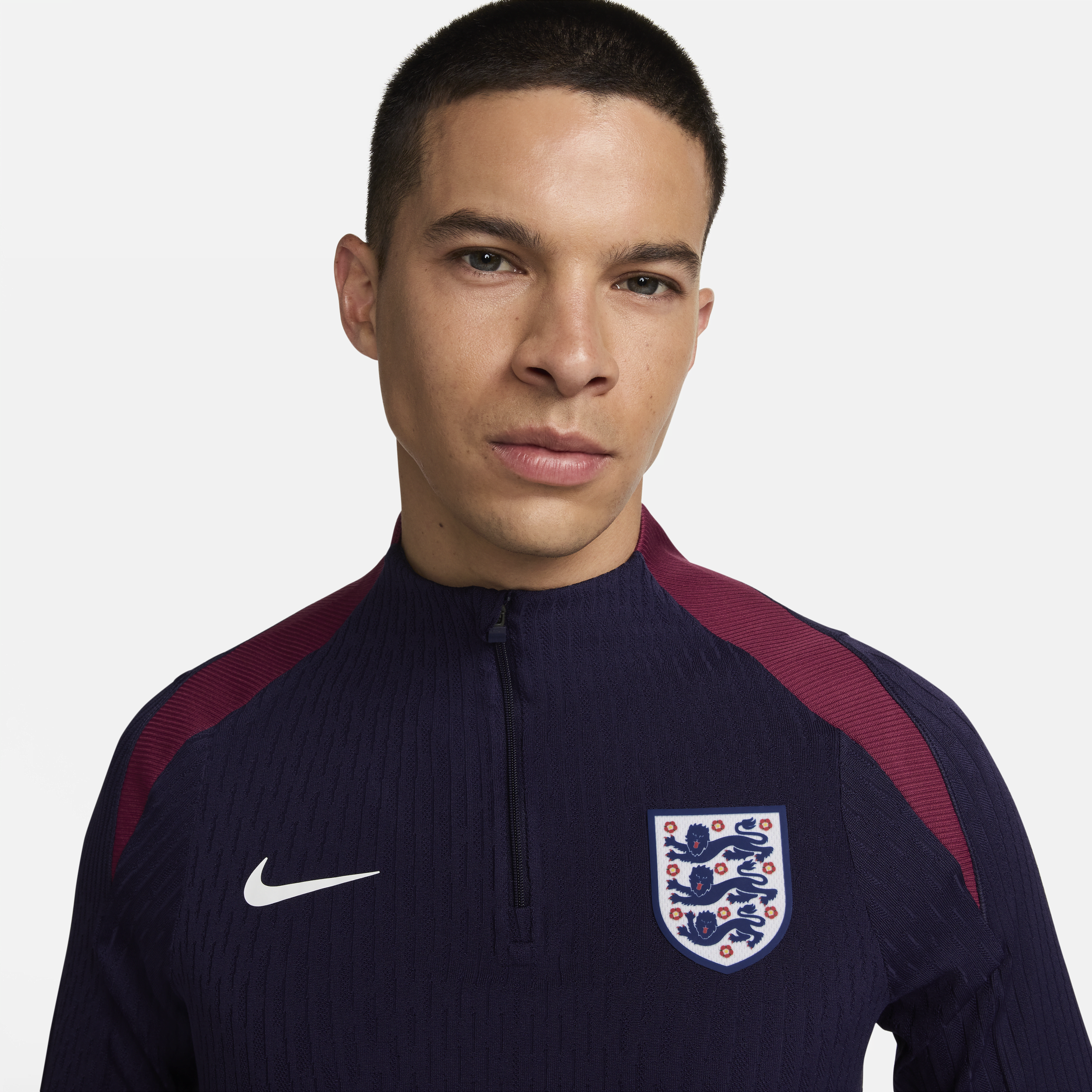 Nike Engeland Strike Elite Dri-FIT ADV knit voetbaltrainingstop voor heren Paars