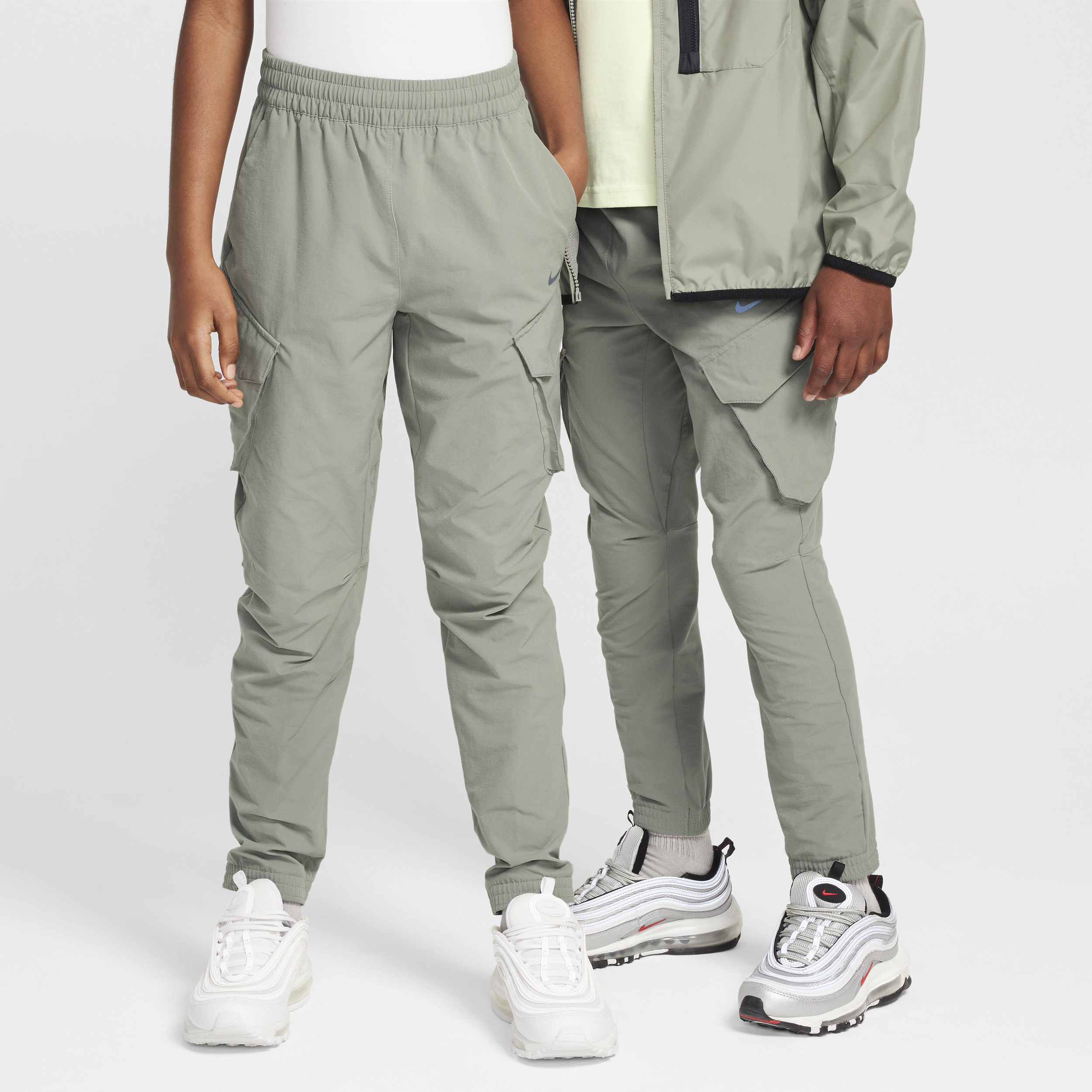 Pantalon cargo Nike Sportswear City Utility pour ado - Gris