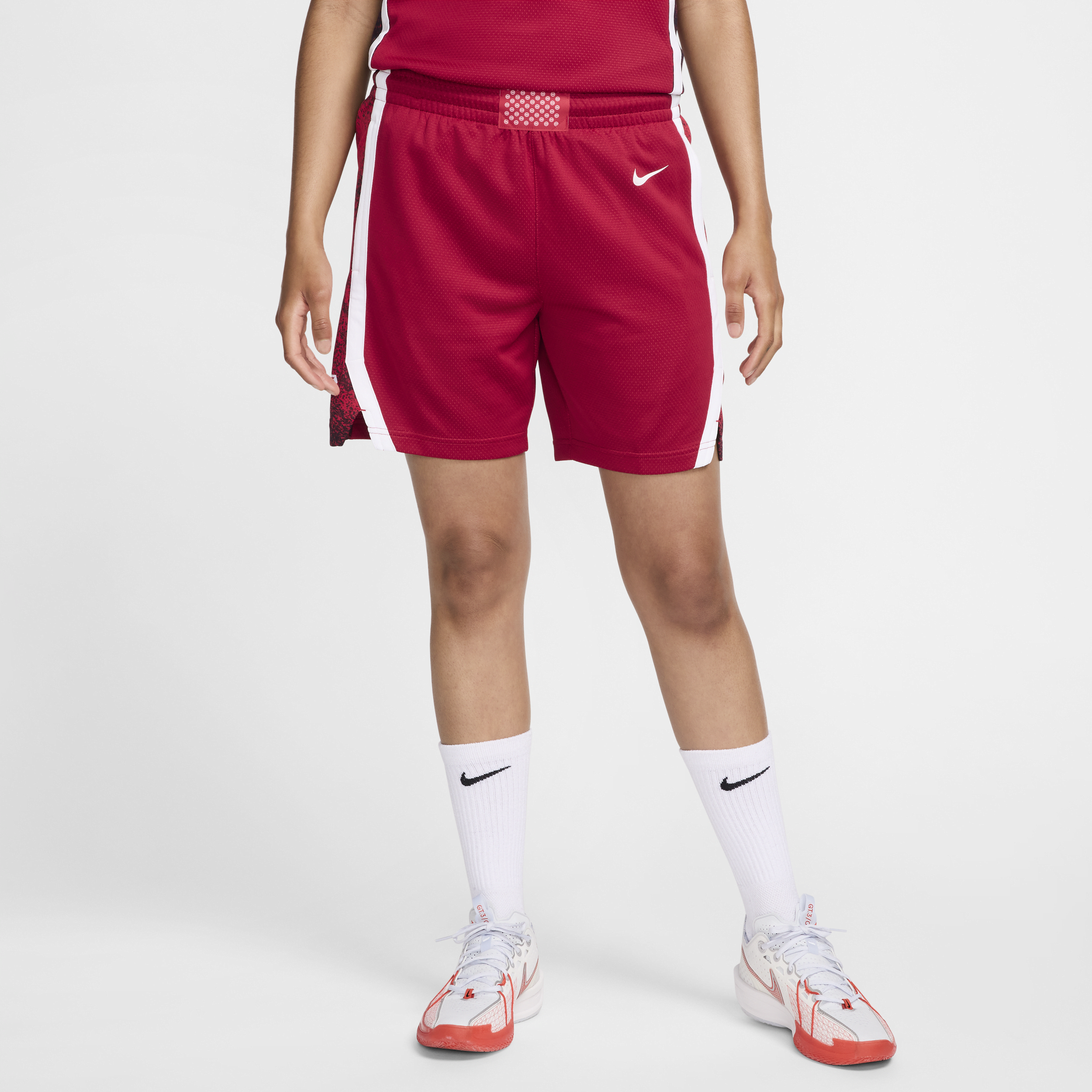 Short de basket Jordan États-Unis Limited Road pour femme - Rouge