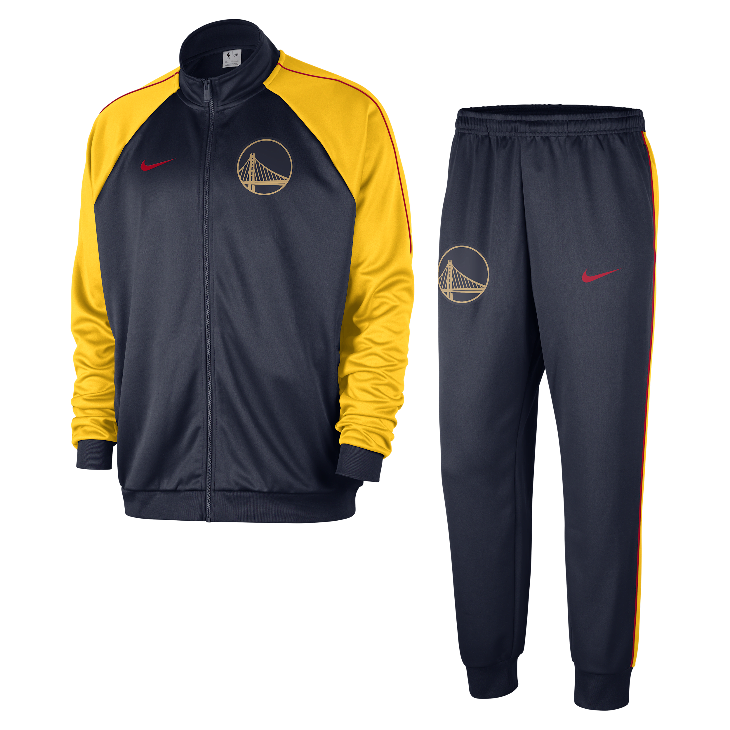 Survêtement Nike NBA Golden State Warriors Club Courtside City Edition pour homme - Bleu