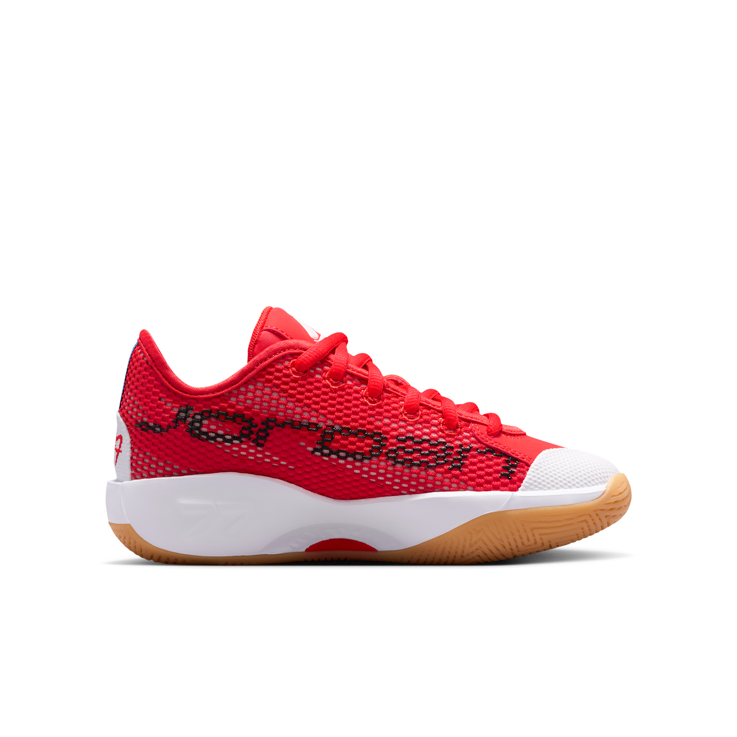 Thumbnail - Luka 77 "Chili Red" Basketballschuh (ältere Kinder) - Rot